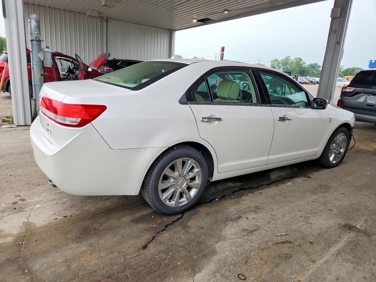 2011 Lincoln Mkz Select White vin: 3LNHL2GC9BR765132