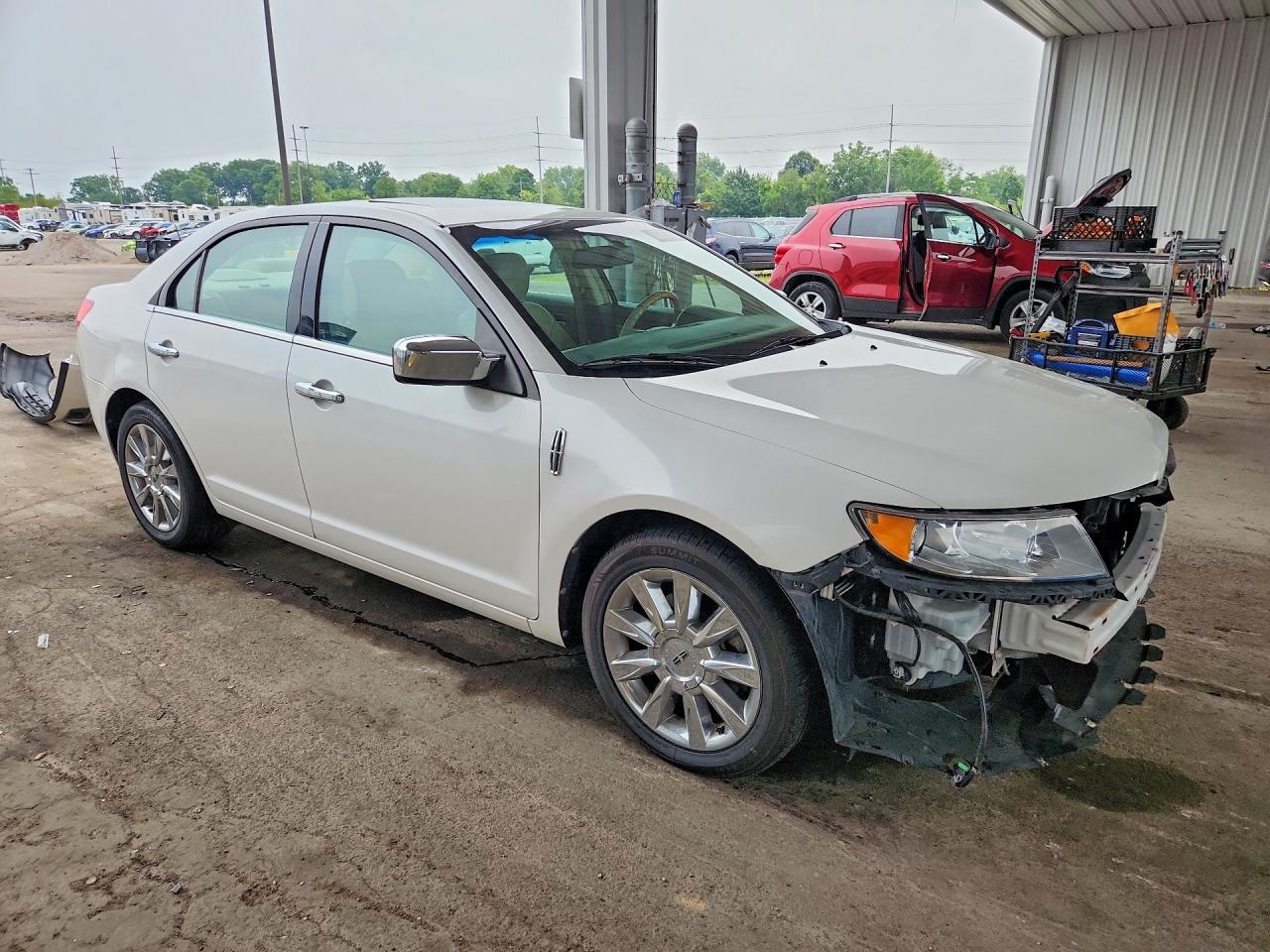 2011 Lincoln Mkz Select White vin: 3LNHL2GC9BR765132