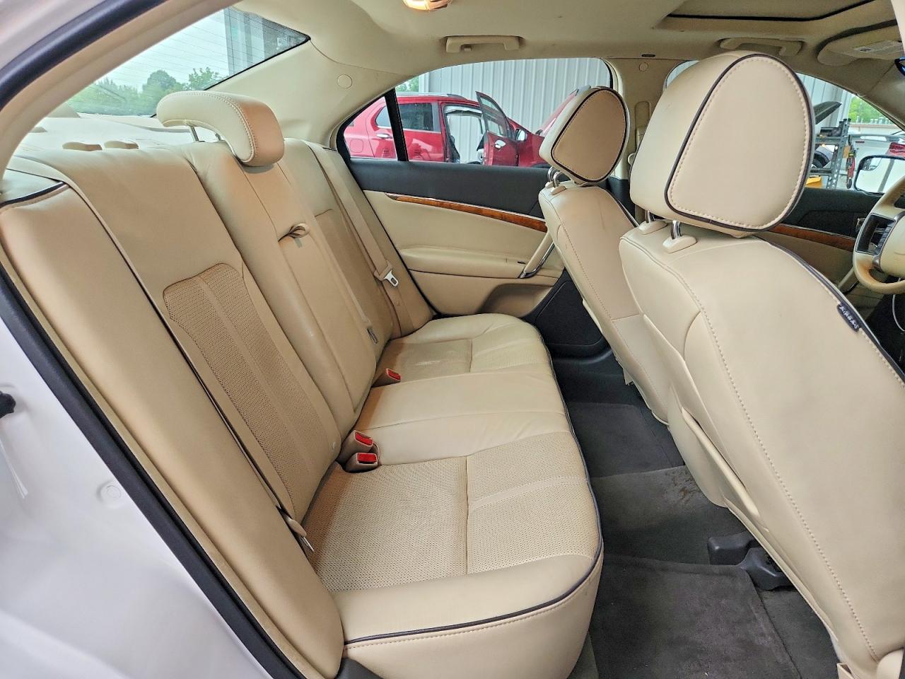 2011 Lincoln Mkz Select White vin: 3LNHL2GC9BR765132