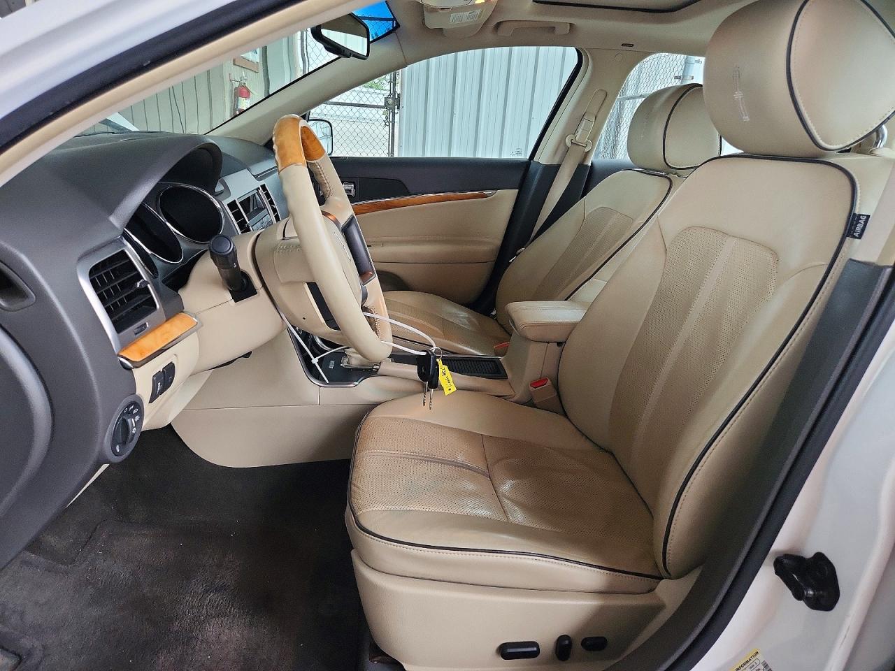 2011 Lincoln Mkz Select White vin: 3LNHL2GC9BR765132