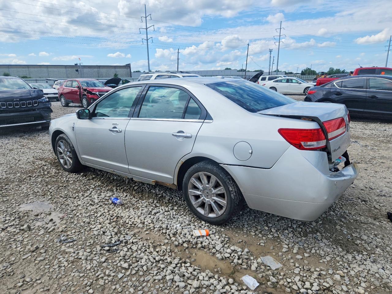2011 Lincoln Mkz Silver vin: 3LNHL2GC9BR771366