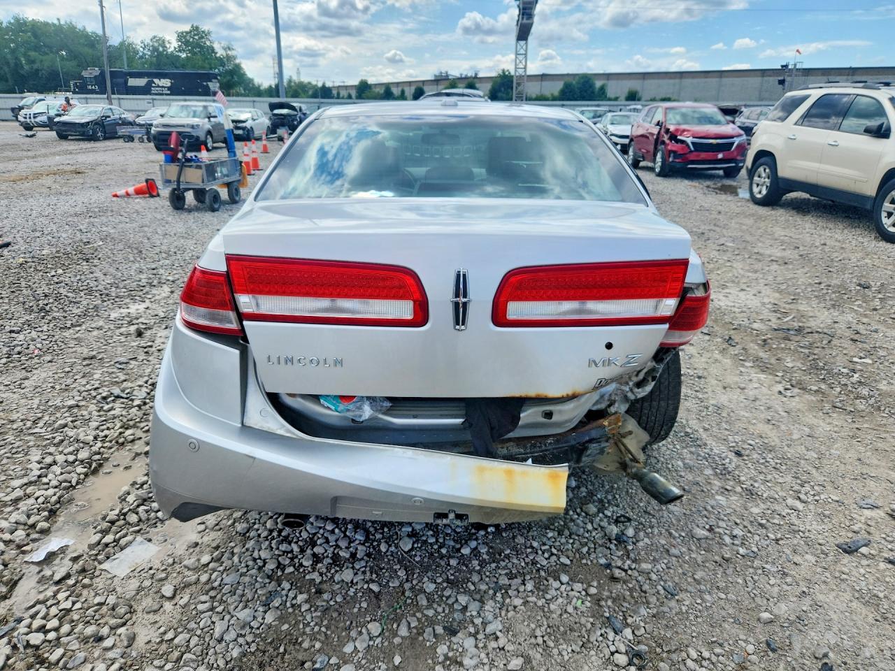 2011 Lincoln Mkz Silver vin: 3LNHL2GC9BR771366