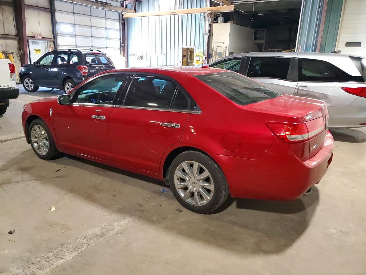2011 Lincoln Mkz Red vin: 3LNHL2GC9BR775241