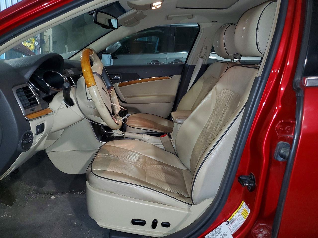 2011 Lincoln Mkz Red vin: 3LNHL2GC9BR775241