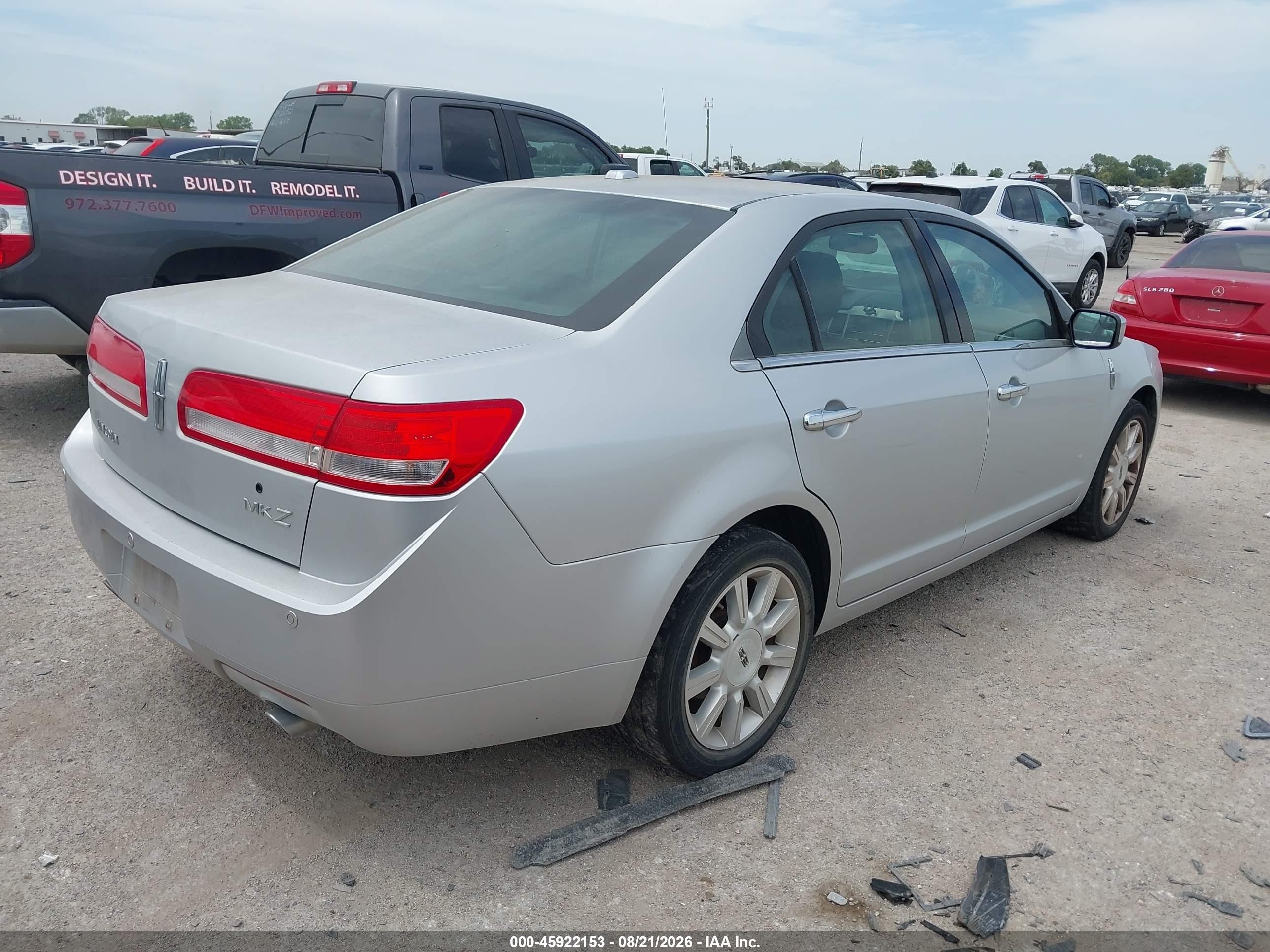 2012 Lincoln Mkz   Silver vin: 3LNHL2GC9CR816579