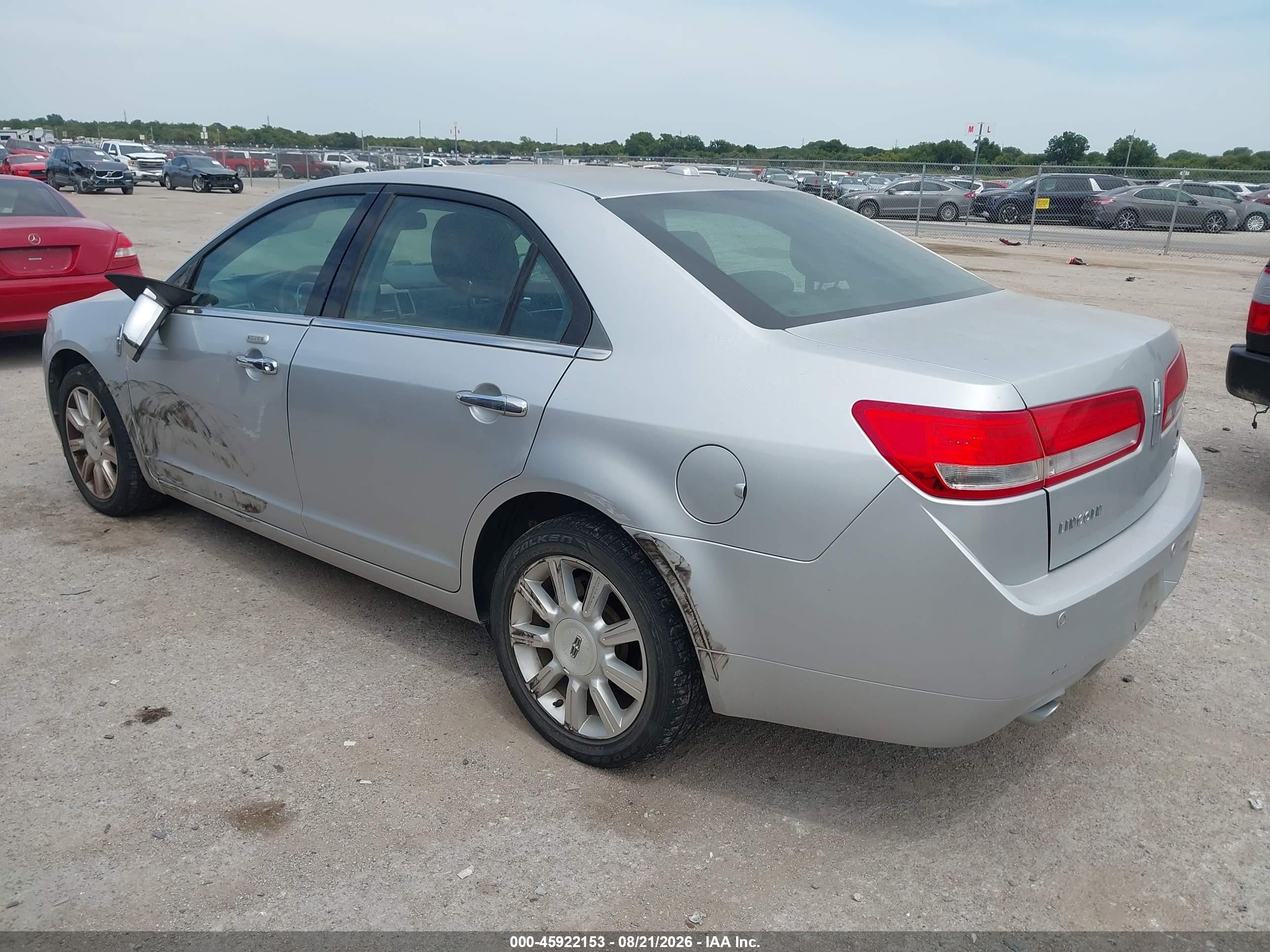 2012 Lincoln Mkz   Silver vin: 3LNHL2GC9CR816579