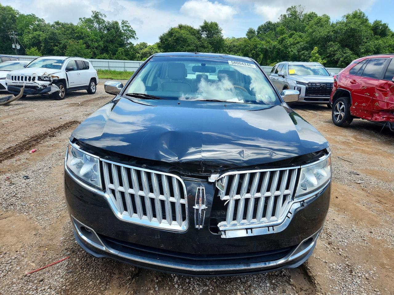 2012 Lincoln Mkz Black vin: 3LNHL2GC9CR825556