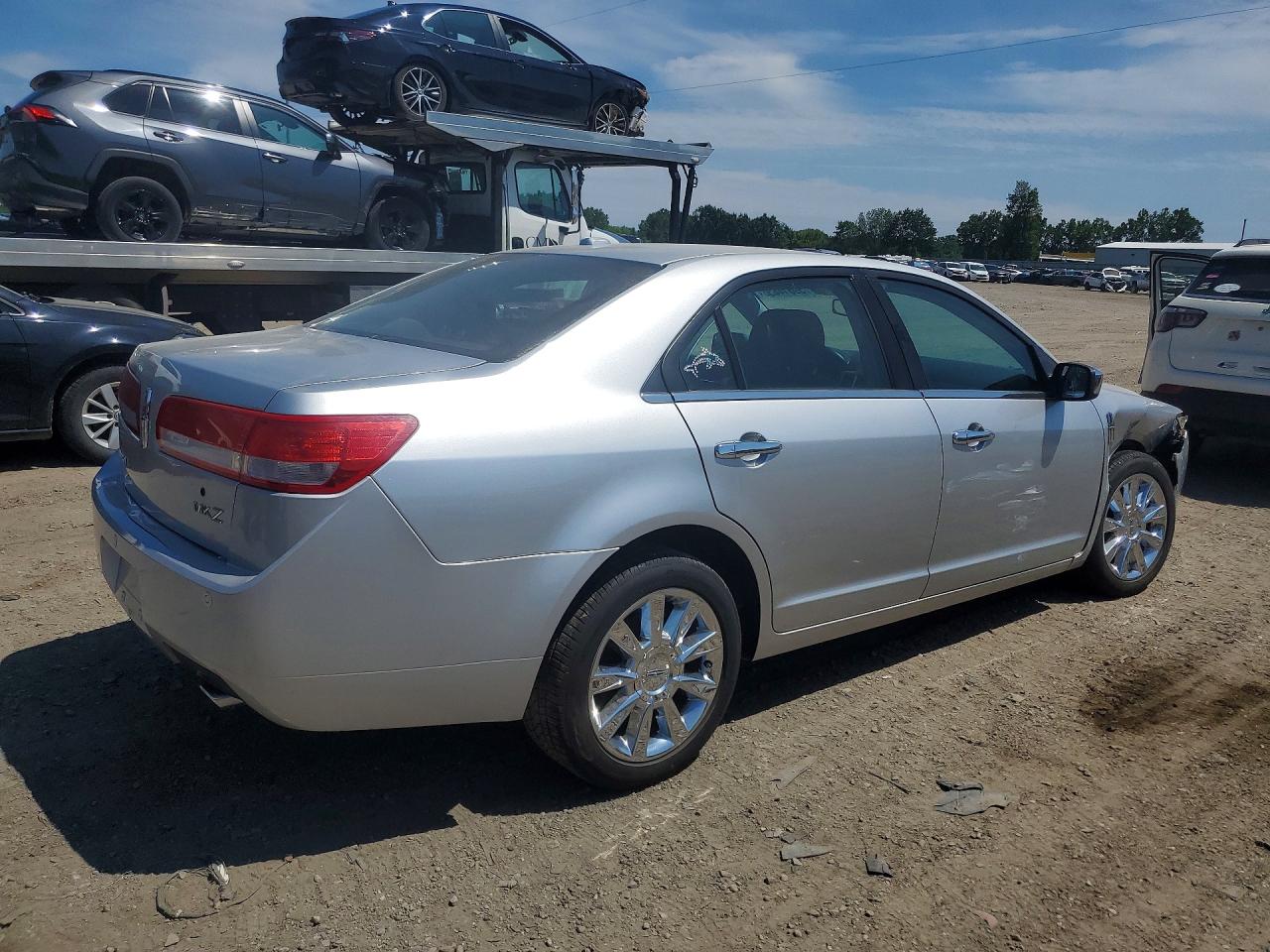 2012 Lincoln Mkz Silver vin: 3LNHL2GC9CR836766
