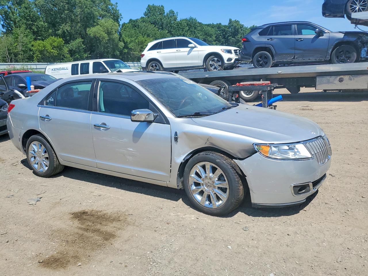 2012 Lincoln Mkz Silver vin: 3LNHL2GC9CR836766