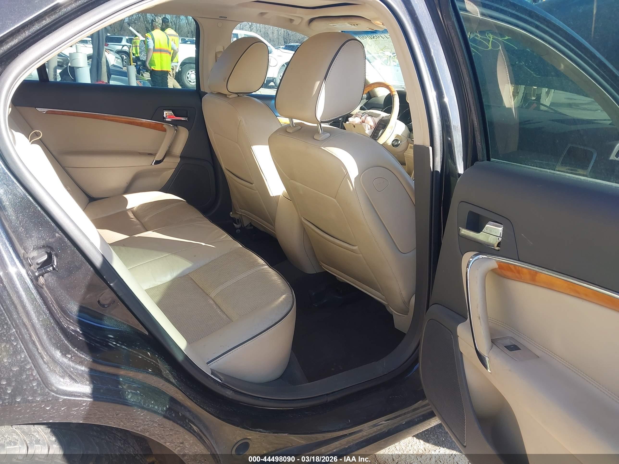2010 Lincoln Mkz   Black vin: 3LNHL2GCXAR619689