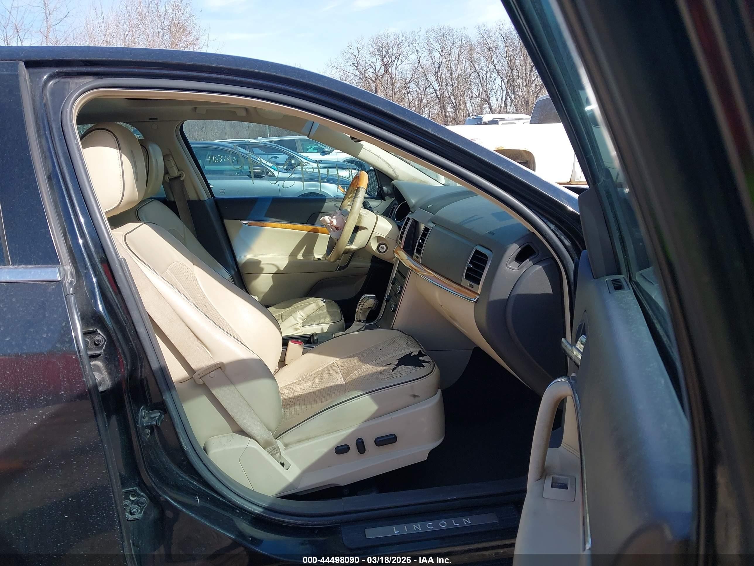 2010 Lincoln Mkz   Black vin: 3LNHL2GCXAR619689