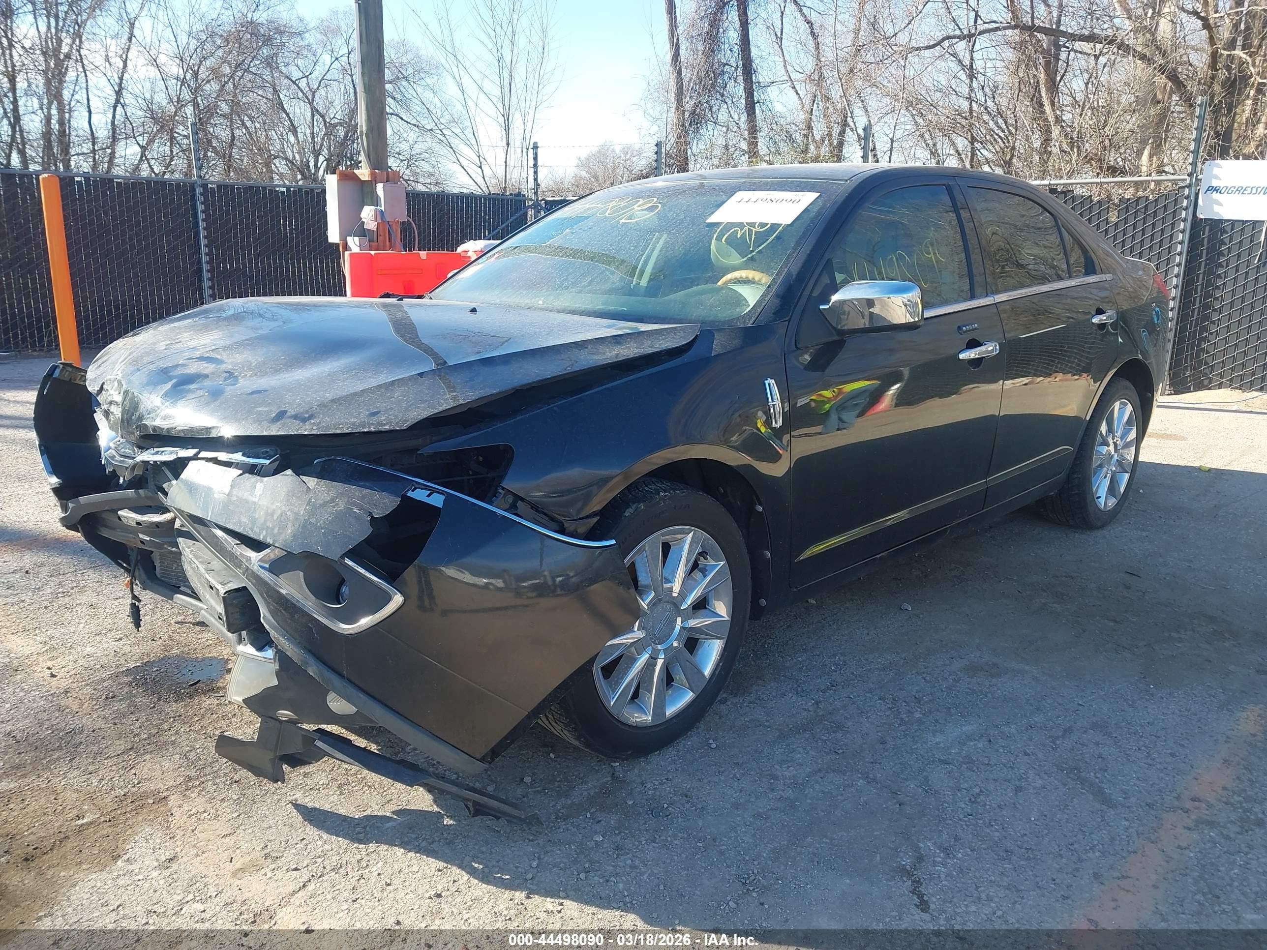 2010 Lincoln Mkz   Black vin: 3LNHL2GCXAR619689