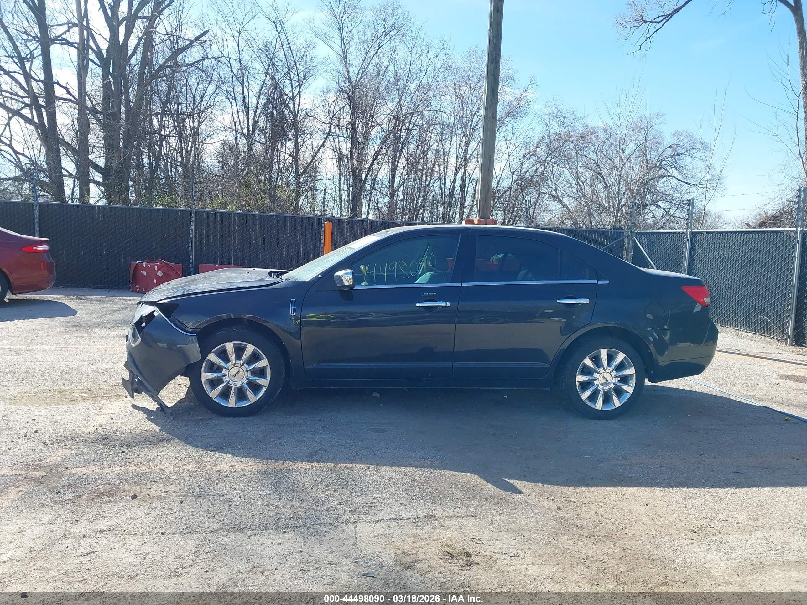2010 Lincoln Mkz   Black vin: 3LNHL2GCXAR619689