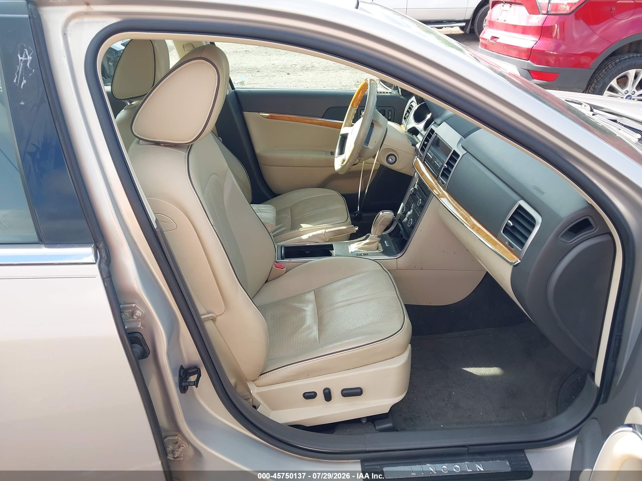2010 Lincoln Mkz   Gold vin: 3LNHL2GCXAR654507