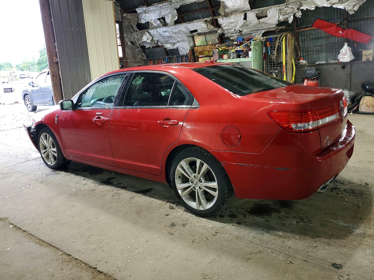 2010 Lincoln Mkz Red vin: 3LNHL2GCXAR660002