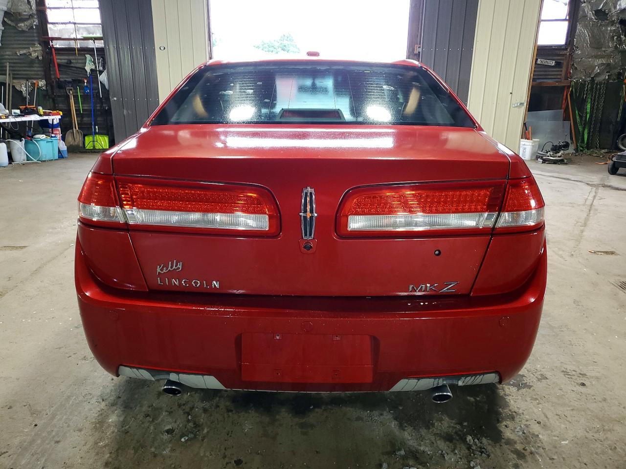 2010 Lincoln Mkz Red vin: 3LNHL2GCXAR660002