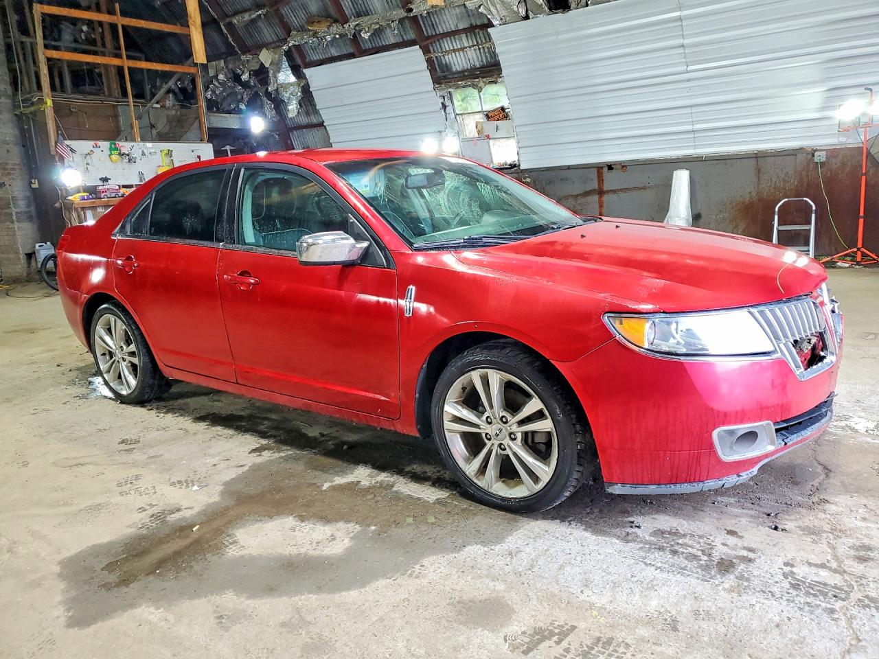 2010 Lincoln Mkz Red vin: 3LNHL2GCXAR660002