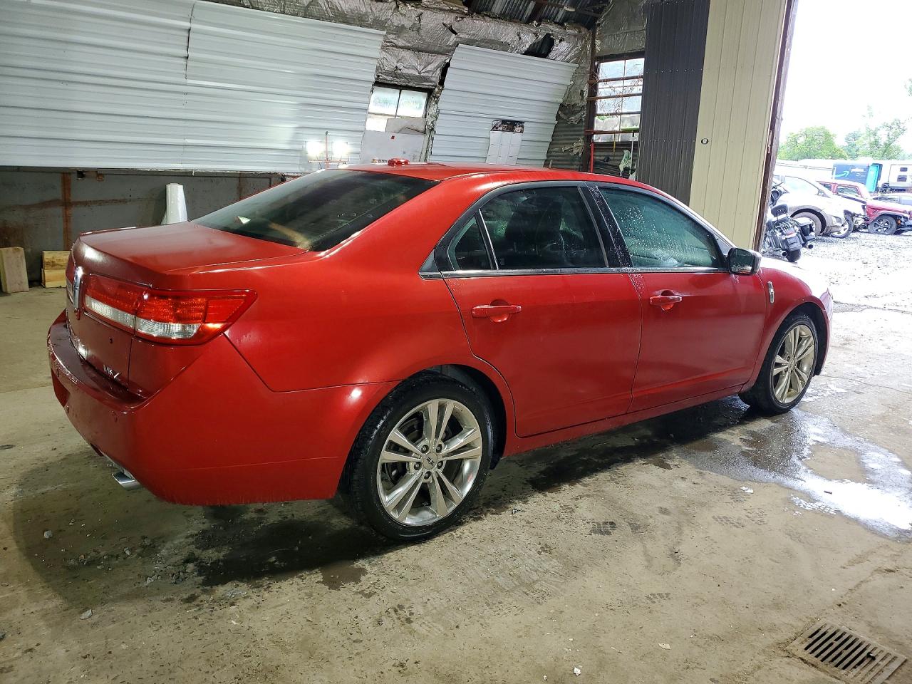 2010 Lincoln Mkz Red vin: 3LNHL2GCXAR660002