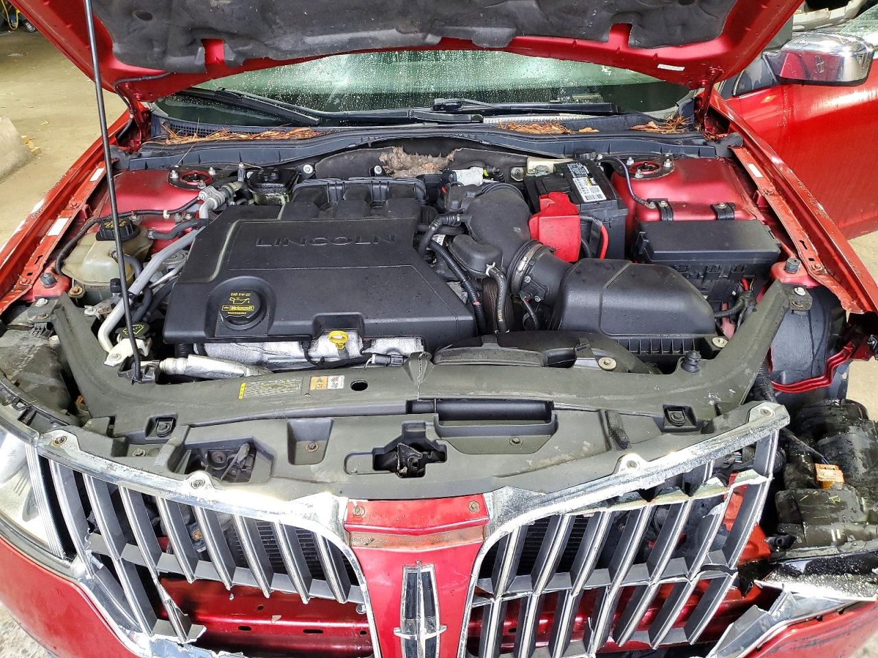 2010 Lincoln Mkz Red vin: 3LNHL2GCXAR660002