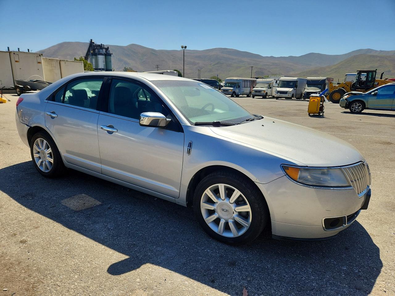 2010 Lincoln Mkz Silver vin: 3LNHL2GCXAR752601
