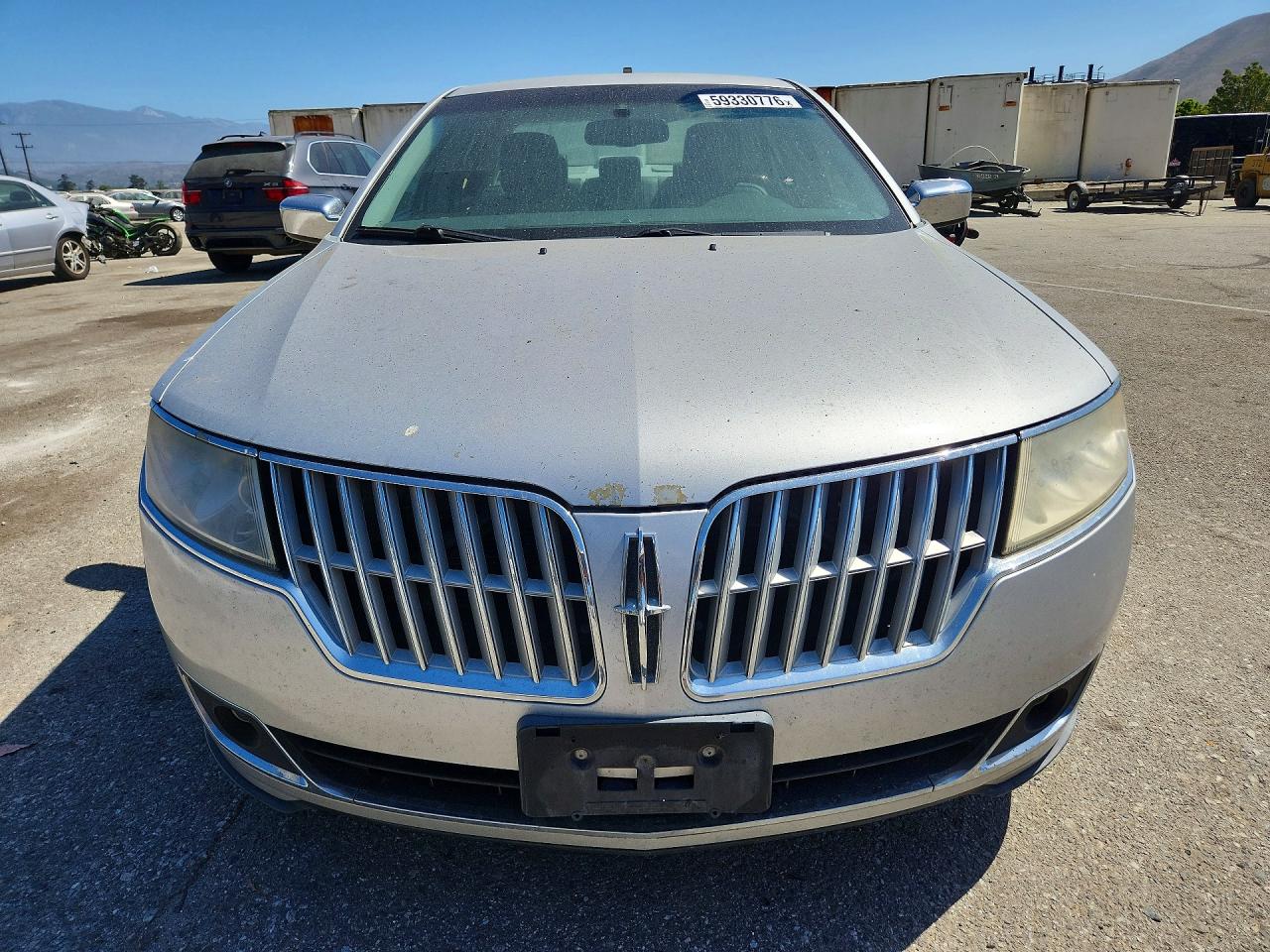 2010 Lincoln Mkz Silver vin: 3LNHL2GCXAR752601
