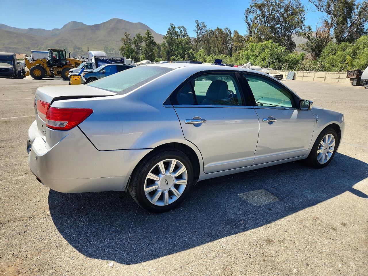 2010 Lincoln Mkz Silver vin: 3LNHL2GCXAR752601