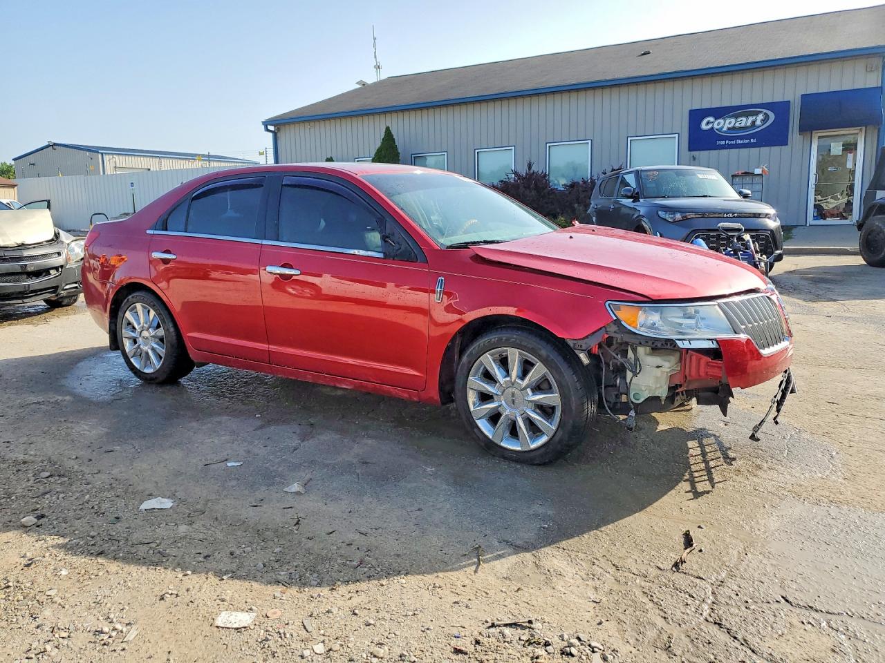 2011 Lincoln Mkz Red vin: 3LNHL2GCXBR752003