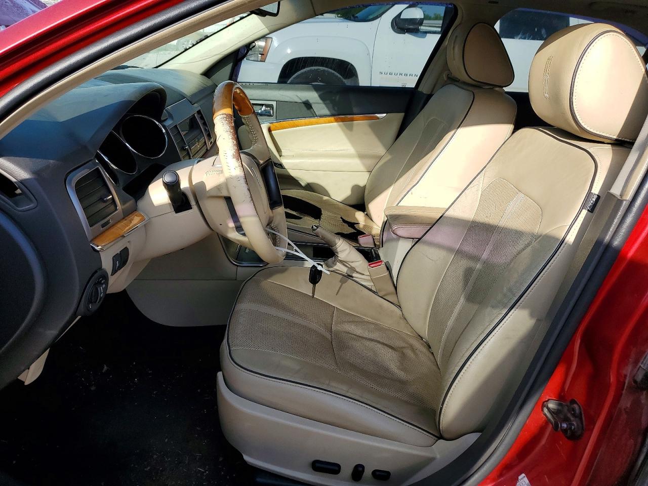 2011 Lincoln Mkz Red vin: 3LNHL2GCXBR752003