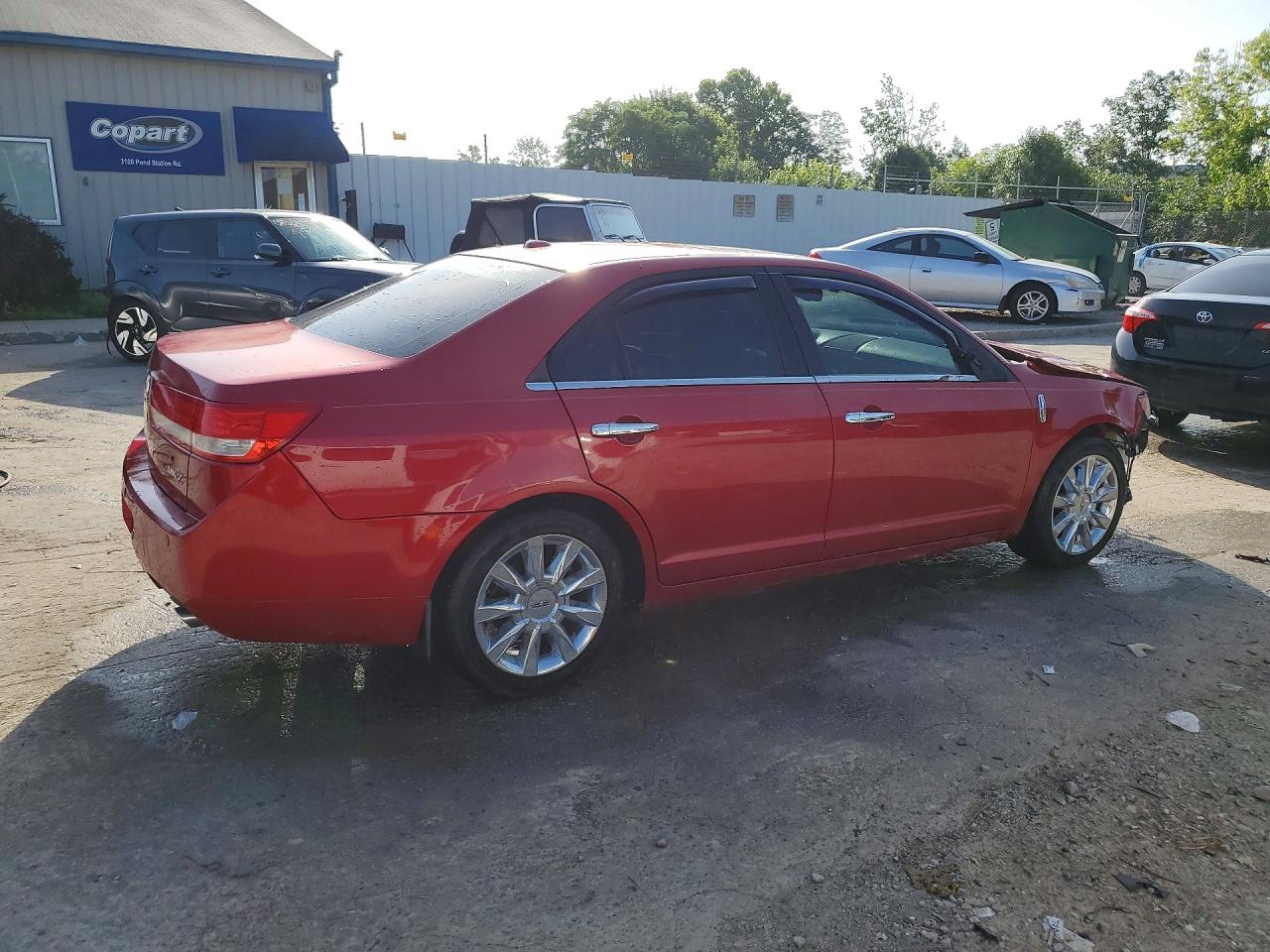 2011 Lincoln Mkz Red vin: 3LNHL2GCXBR752003