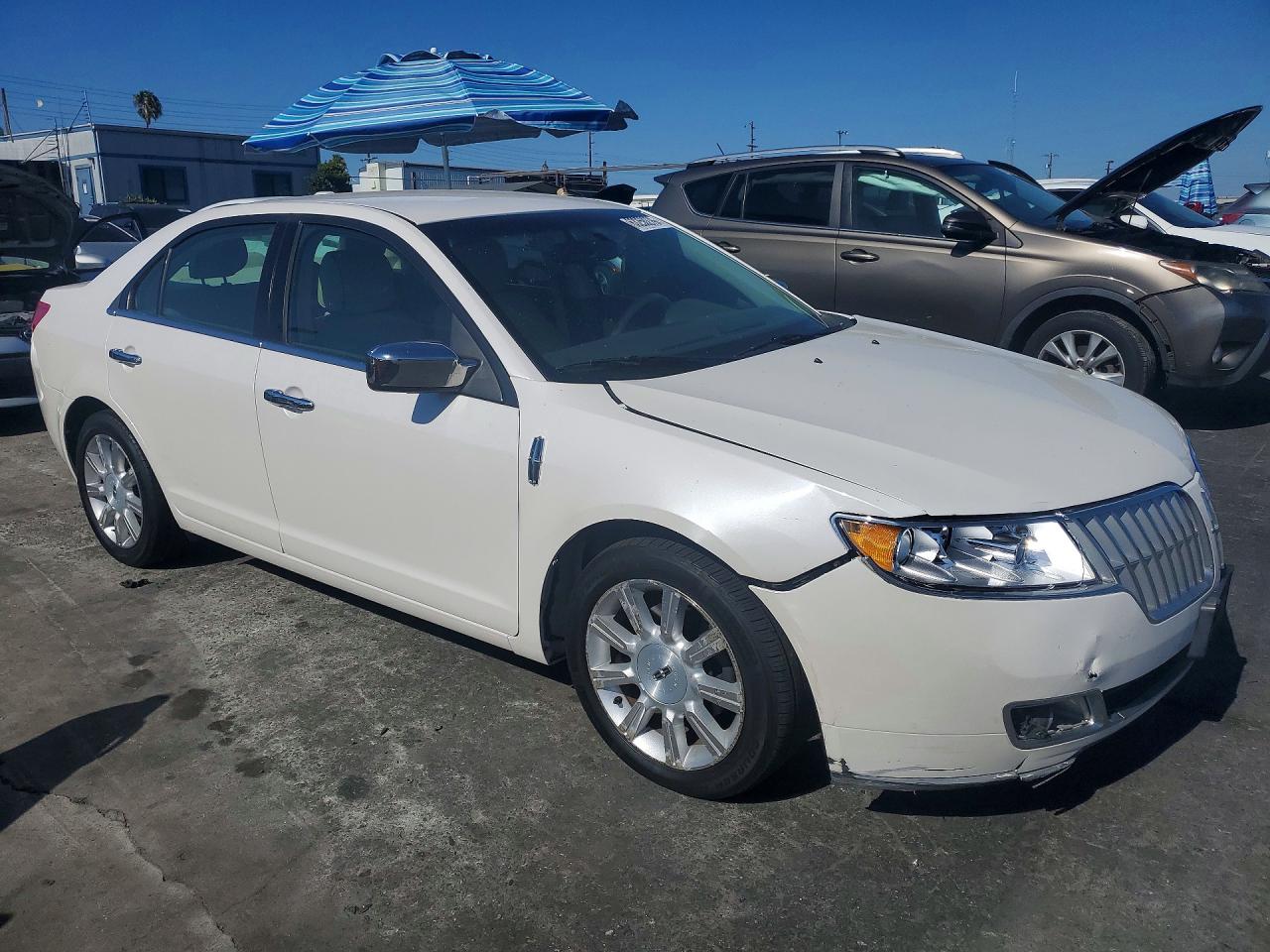 2011 Lincoln Mkz White vin: 3LNHL2GCXBR765186