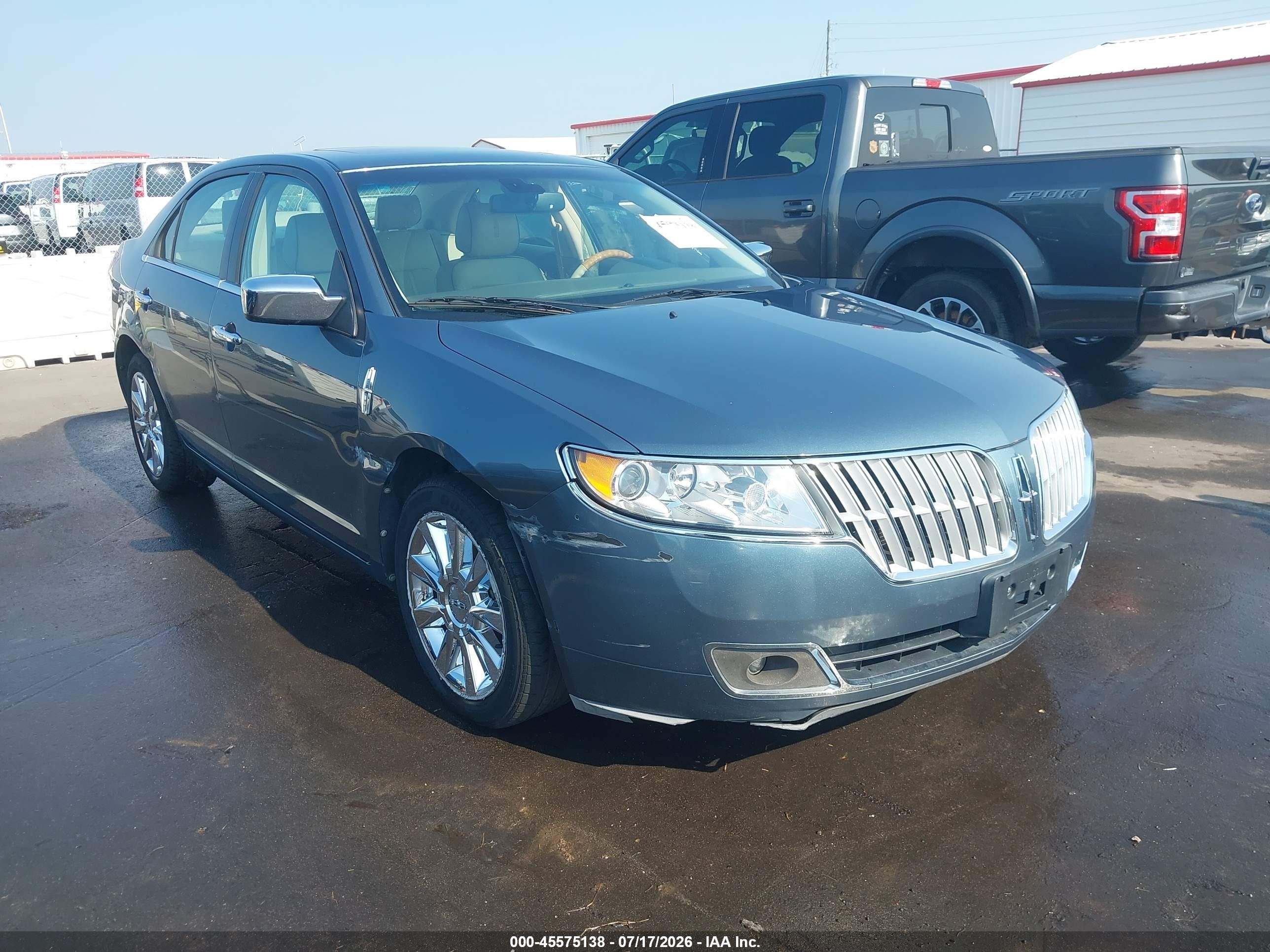 2012 Lincoln Mkz   Blue vin: 3LNHL2GCXCR801623