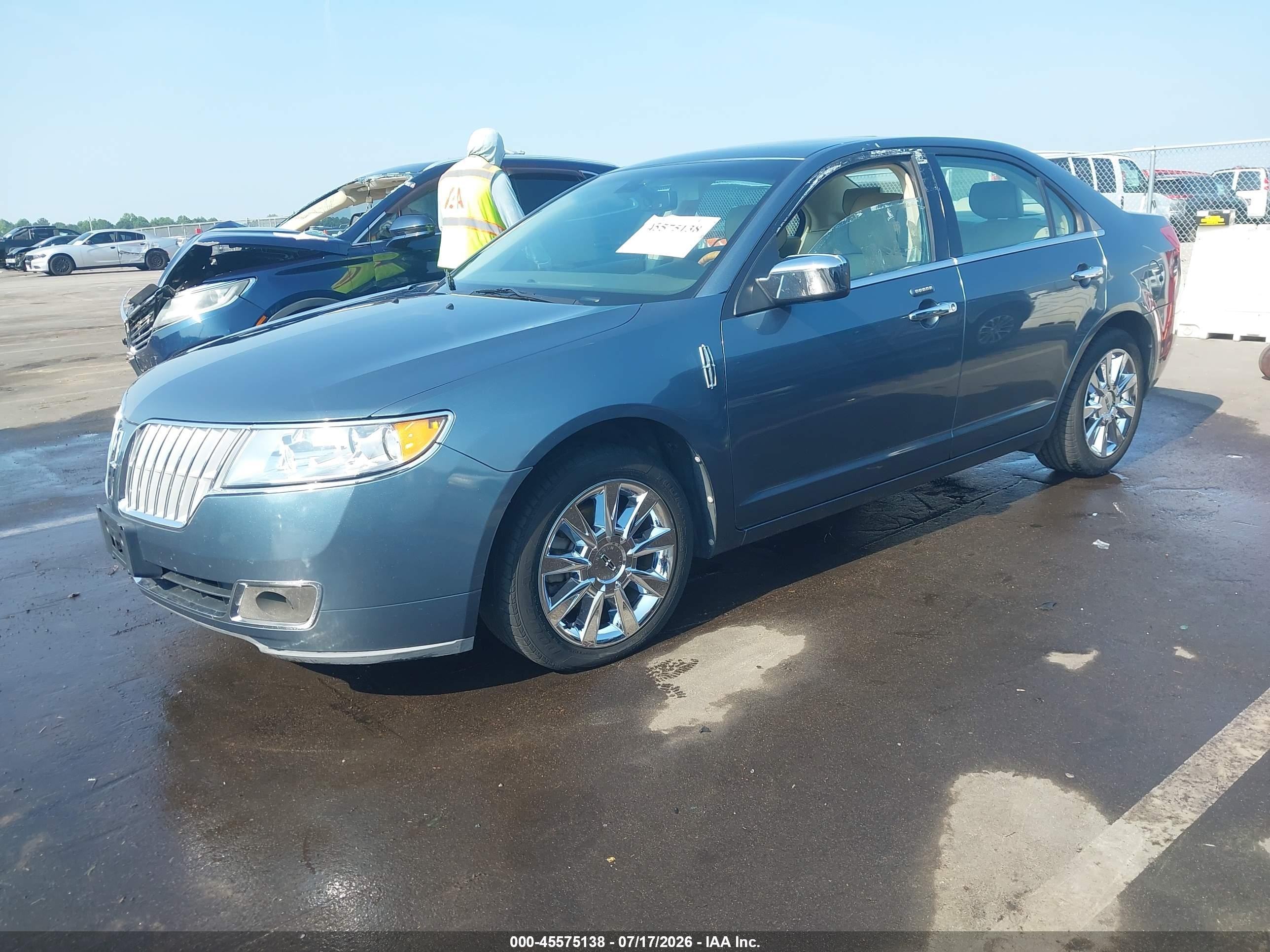 2012 Lincoln Mkz   Blue vin: 3LNHL2GCXCR801623