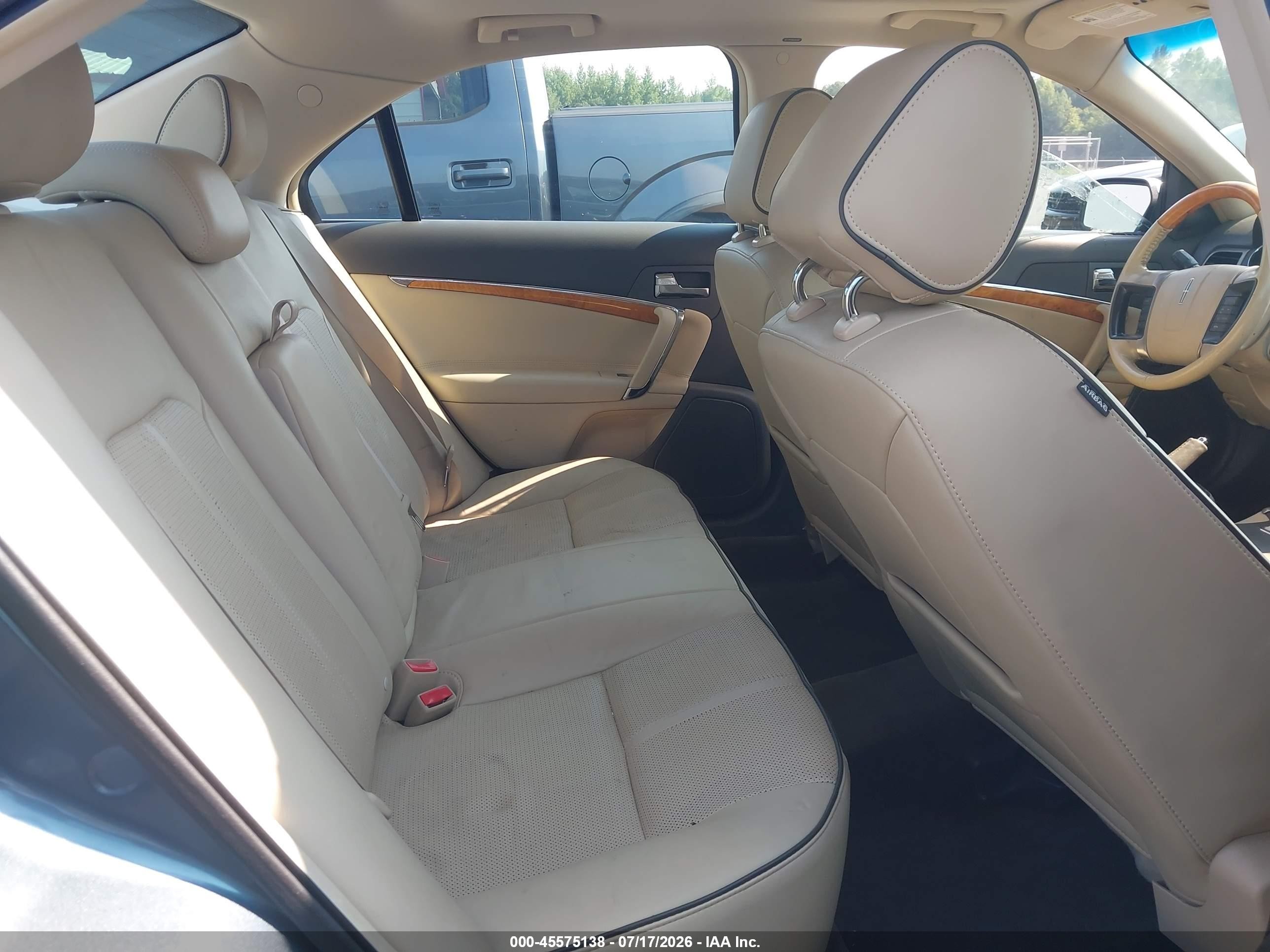 2012 Lincoln Mkz   Blue vin: 3LNHL2GCXCR801623