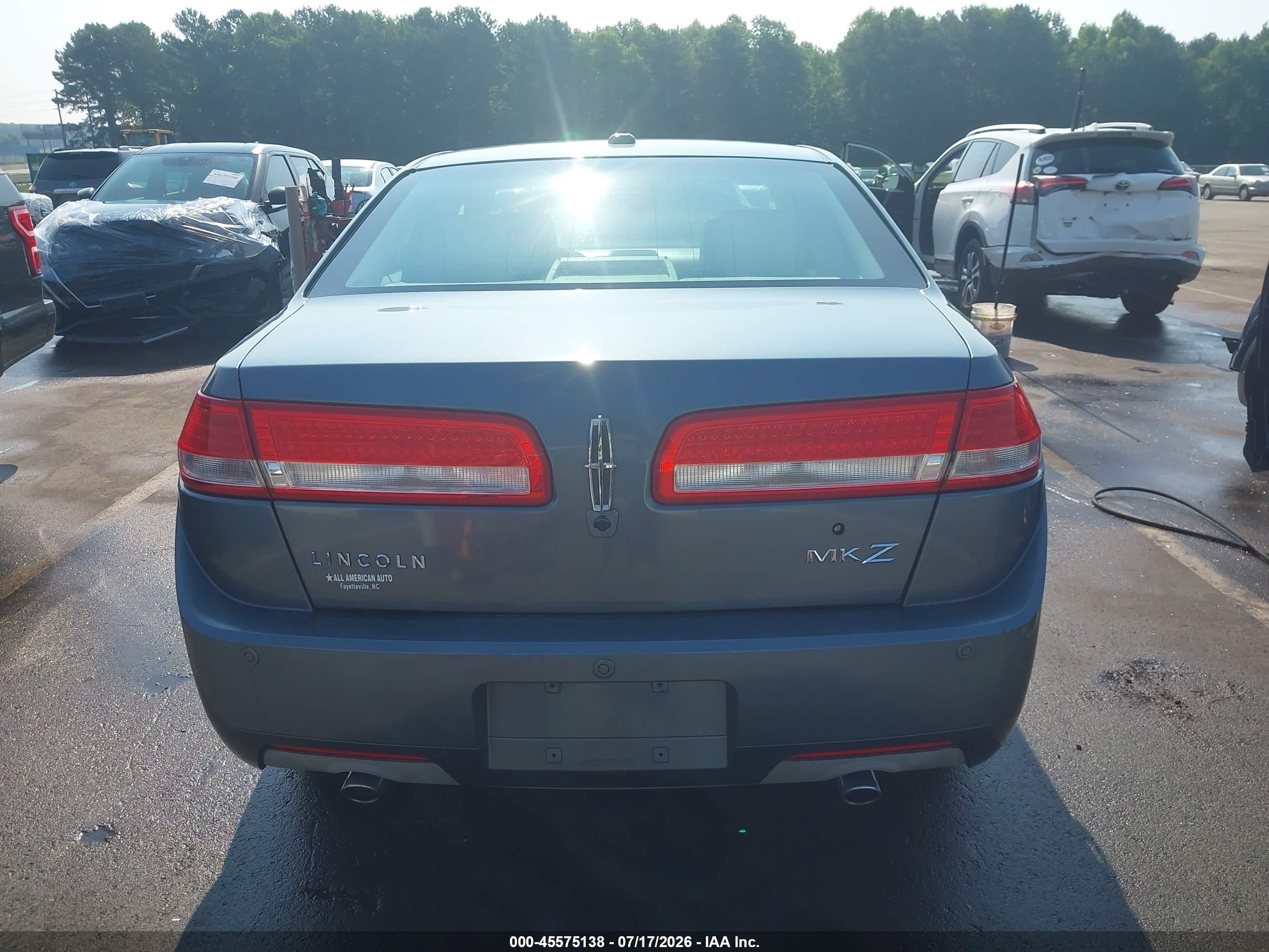 2012 Lincoln Mkz   Blue vin: 3LNHL2GCXCR801623