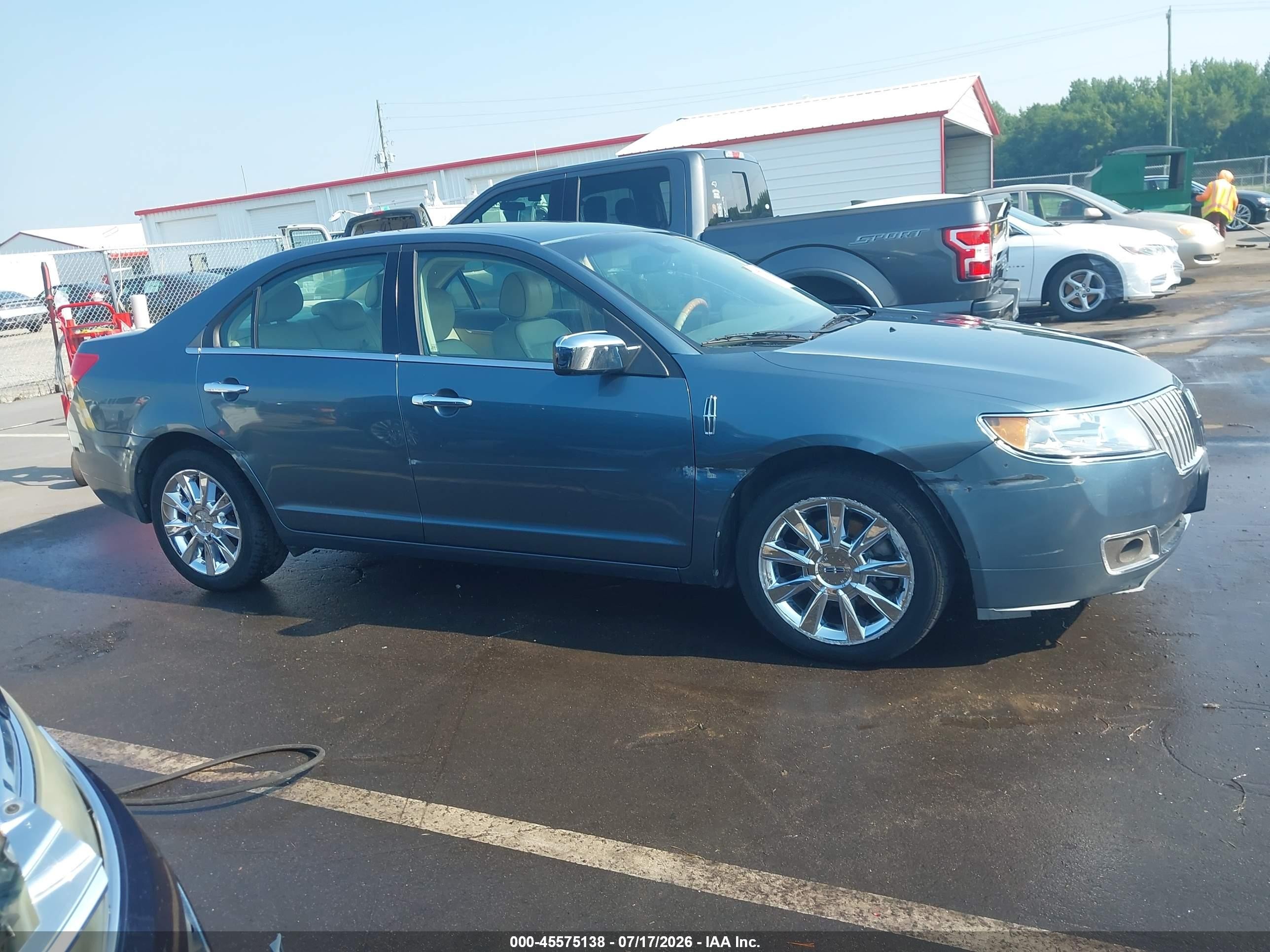 2012 Lincoln Mkz   Blue vin: 3LNHL2GCXCR801623