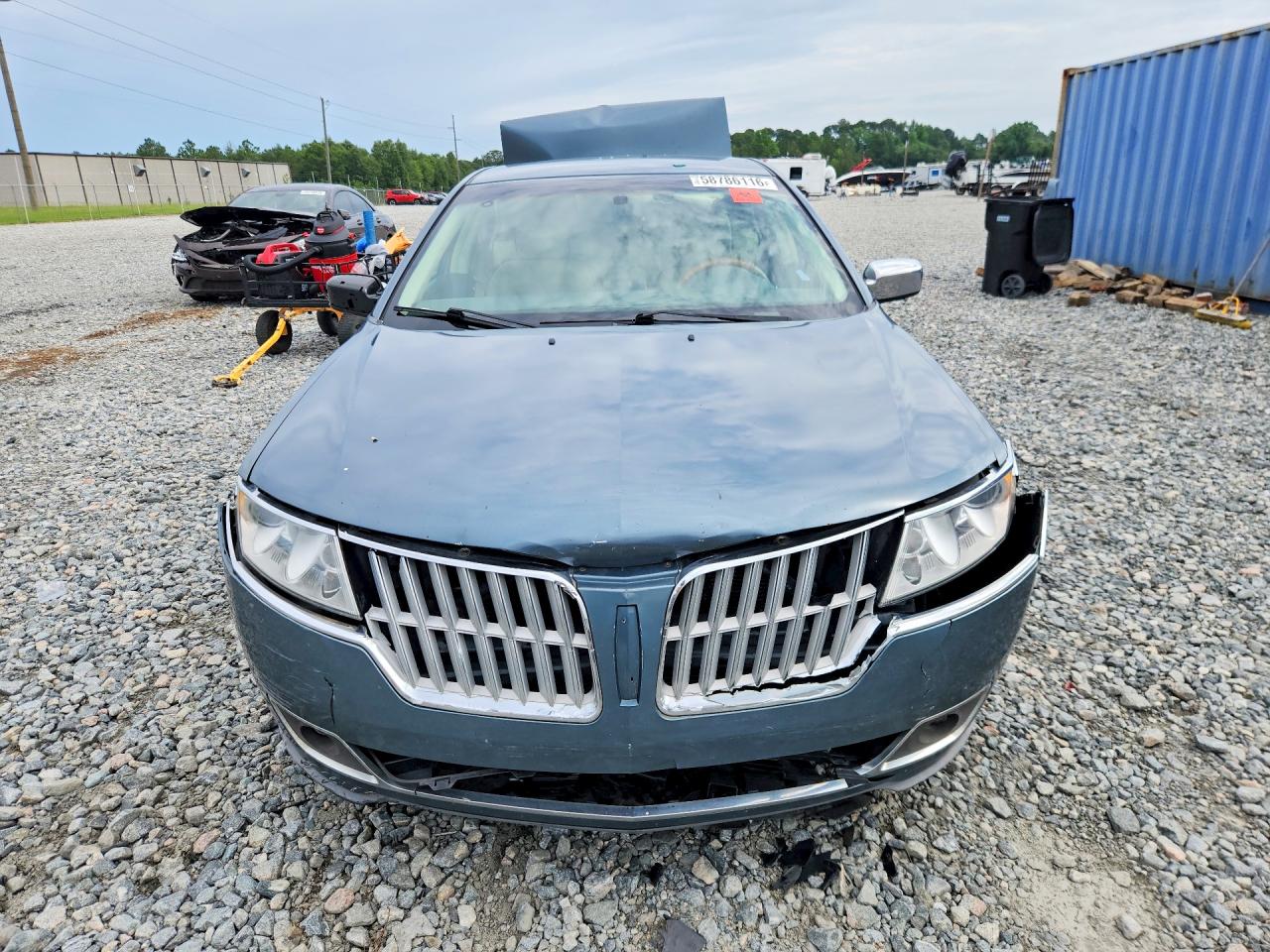 2012 Lincoln Mkz Синий vin: 3LNHL2GCXCR811164