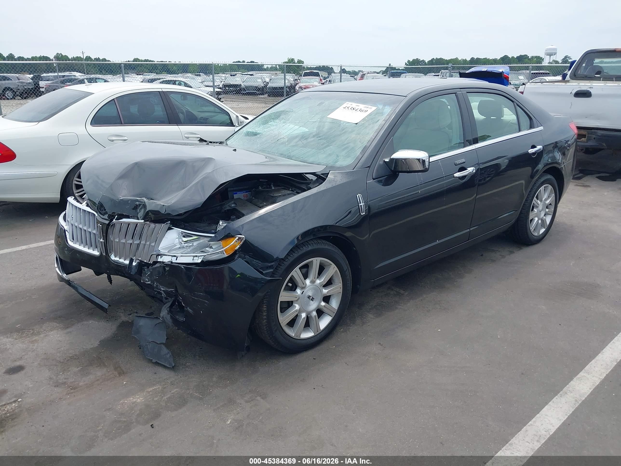 2012 Lincoln Mkz   Черный vin: 3LNHL2GCXCR812251