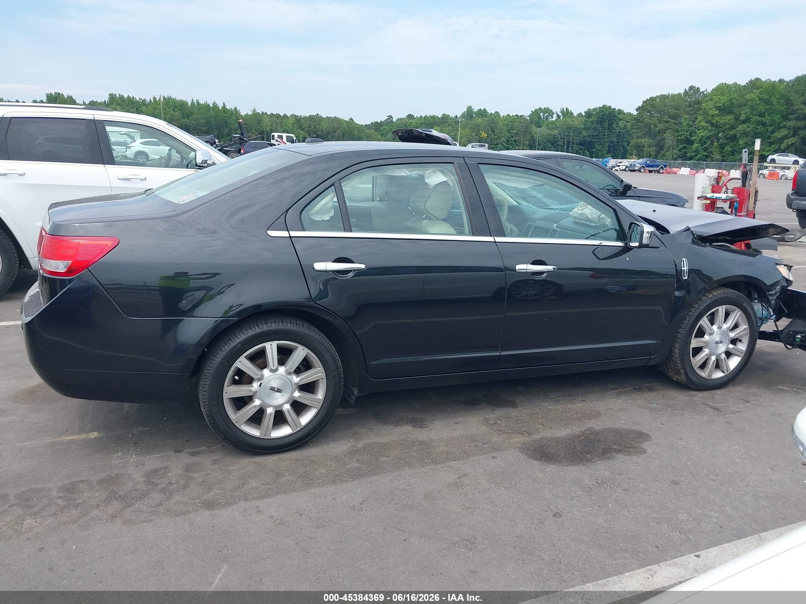 2012 Lincoln Mkz   Черный vin: 3LNHL2GCXCR812251