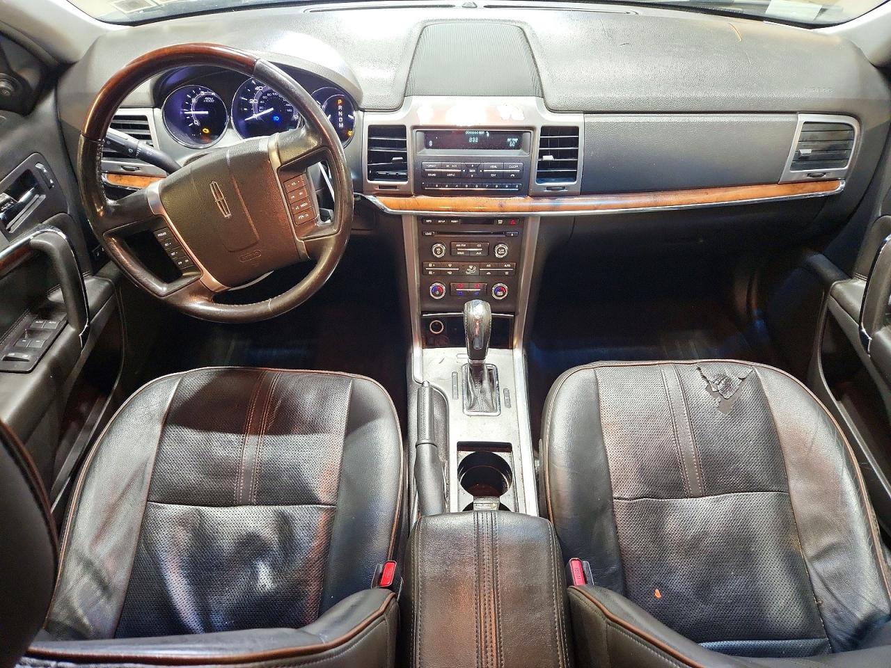 2012 Lincoln Mkz Черный vin: 3LNHL2GCXCR813058
