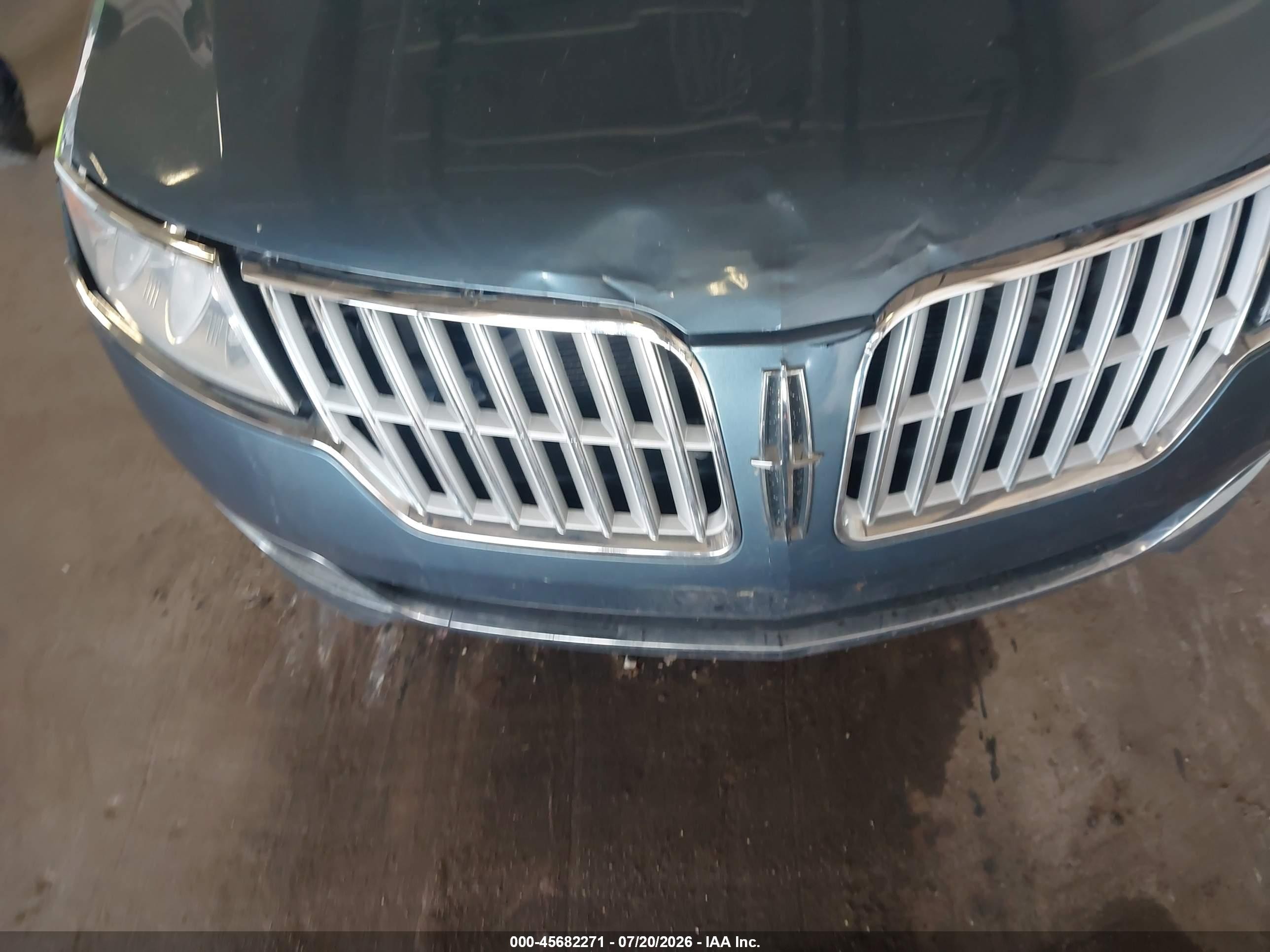2012 Lincoln Mkz   Gray vin: 3LNHL2GCXCR827641