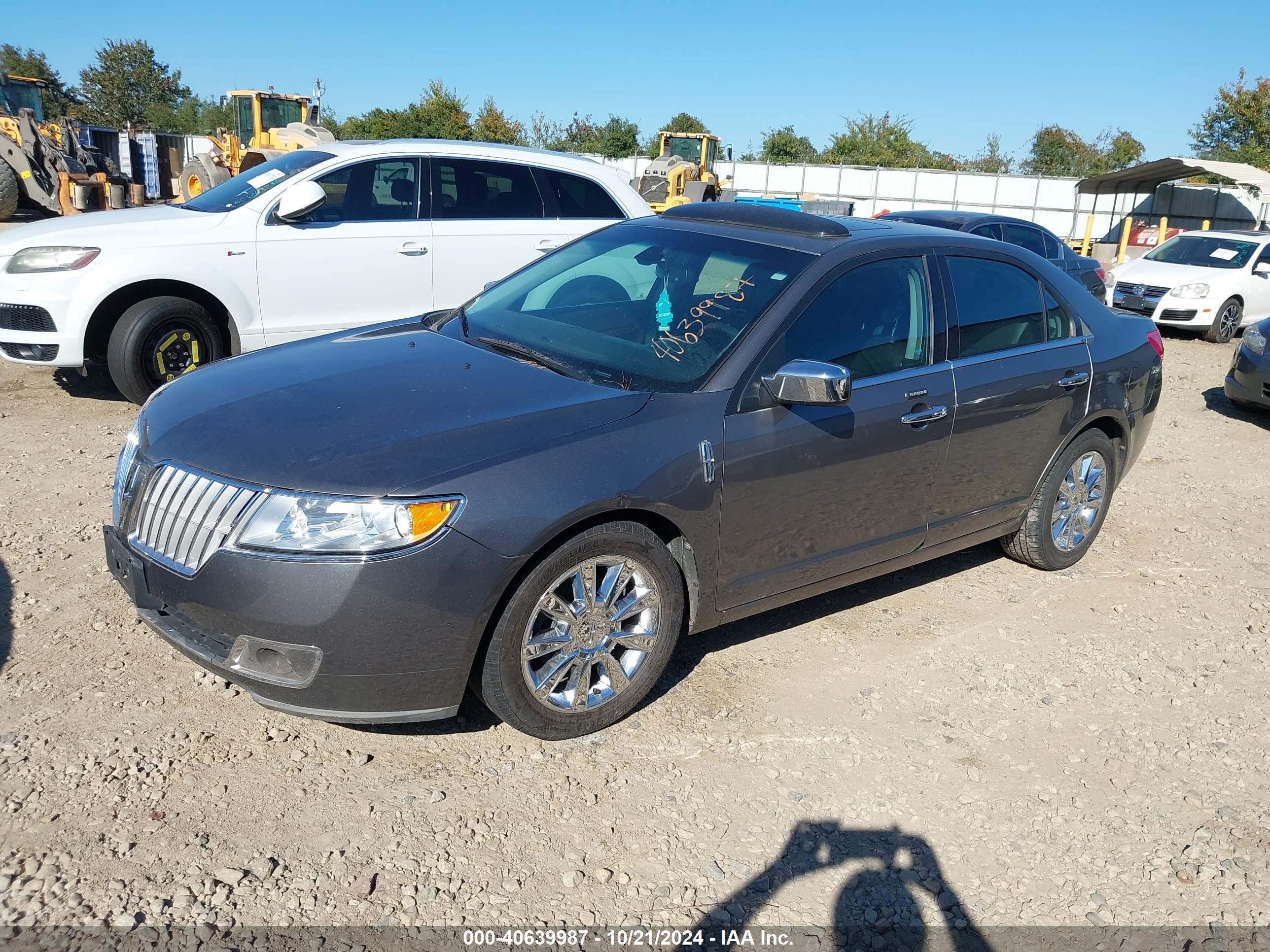 2012 Lincoln Mkz   Gray vin: 3LNHL2GCXCR834850