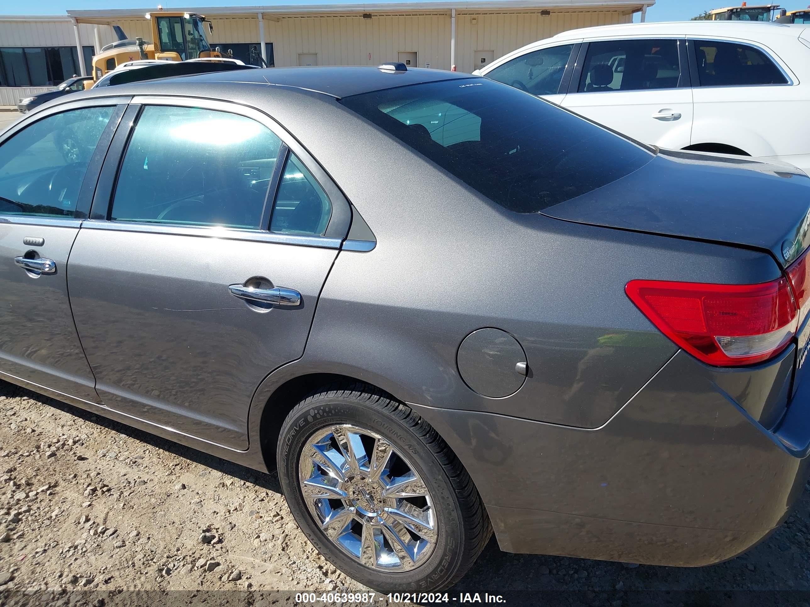 2012 Lincoln Mkz   Gray vin: 3LNHL2GCXCR834850