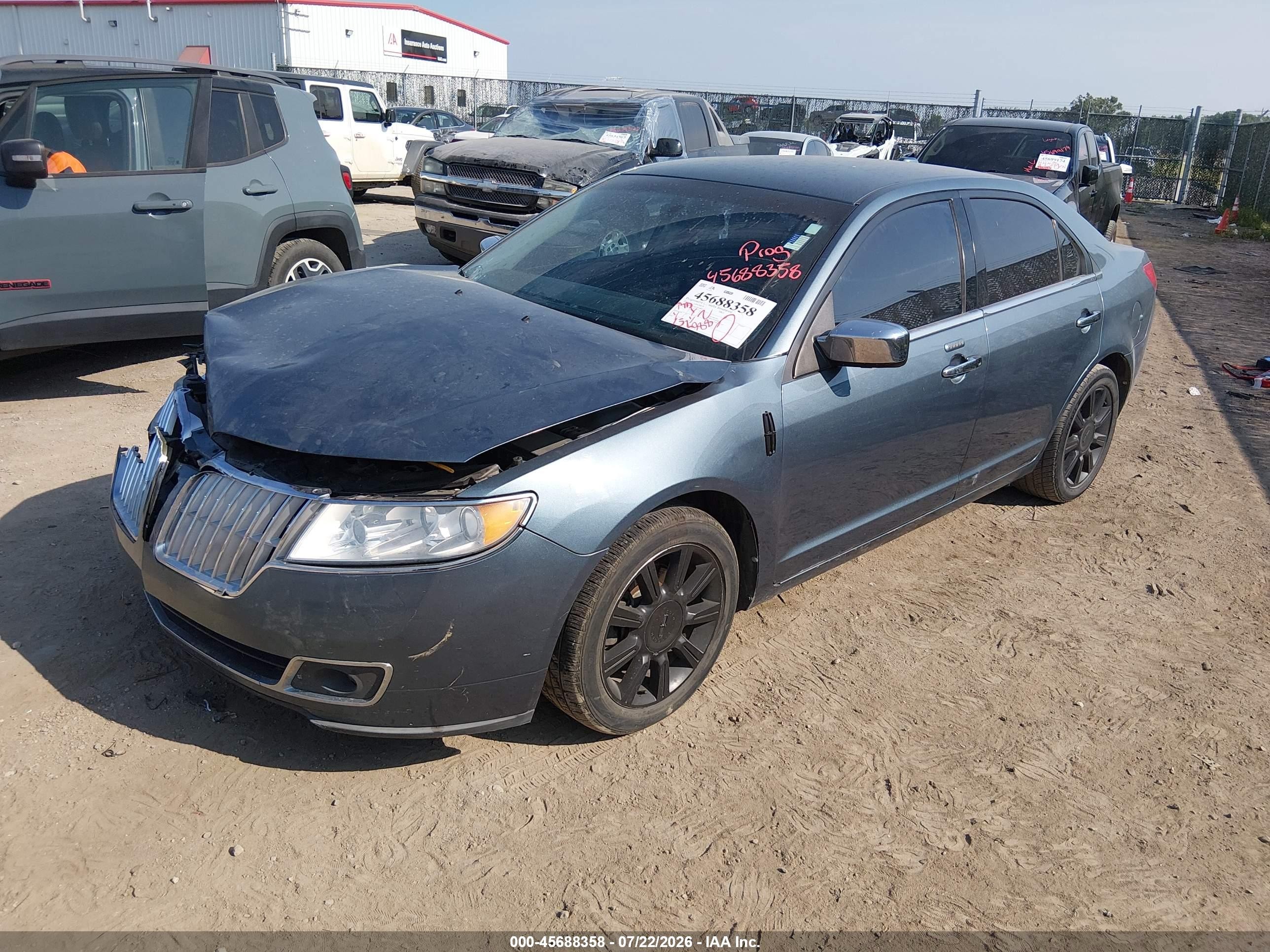 2012 Lincoln Mkz   Серый vin: 3LNHL2GCXCR834895