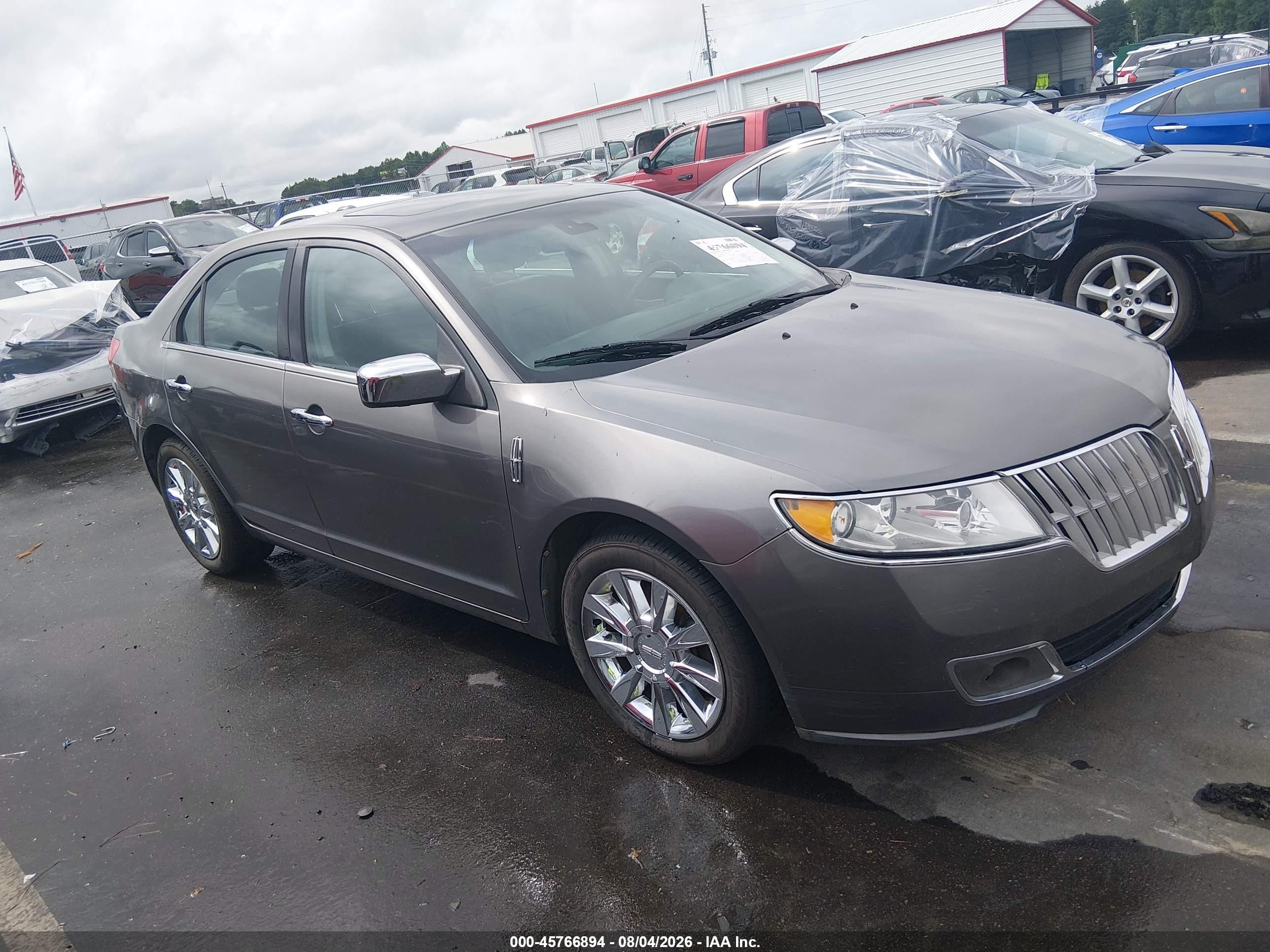 2012 Lincoln Mkz Серый vin: 3LNHL2GCXCR838302