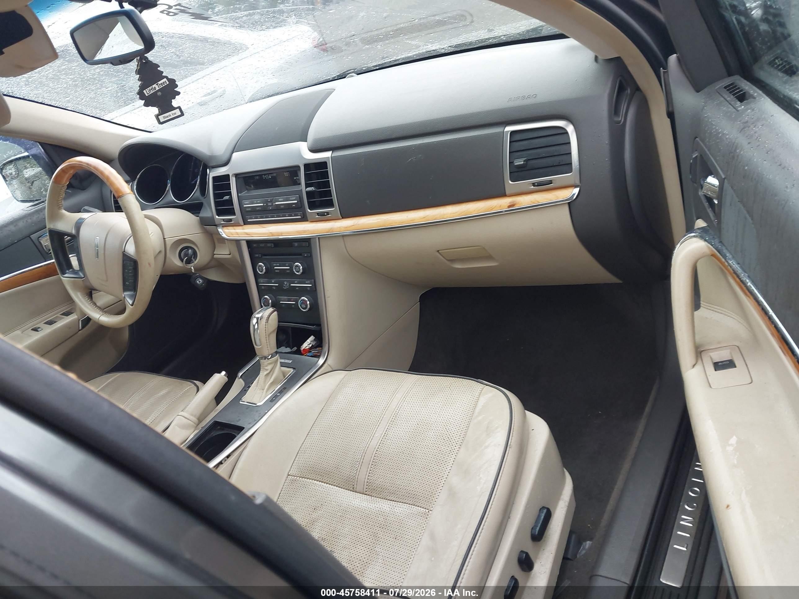 2011 Lincoln Mkz   Gray vin: 3LNHL2JC0BR766159