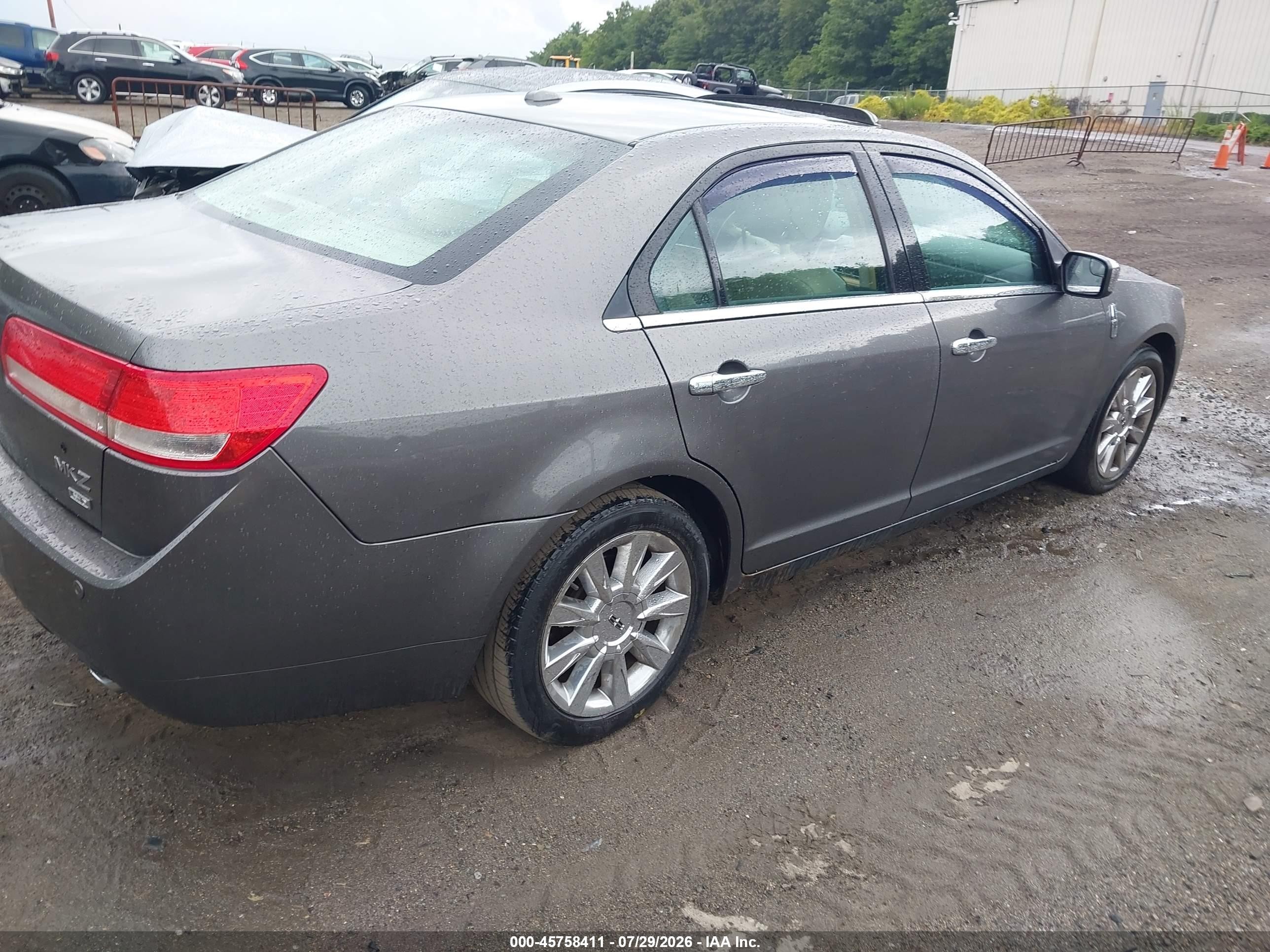 2011 Lincoln Mkz   Gray vin: 3LNHL2JC0BR766159