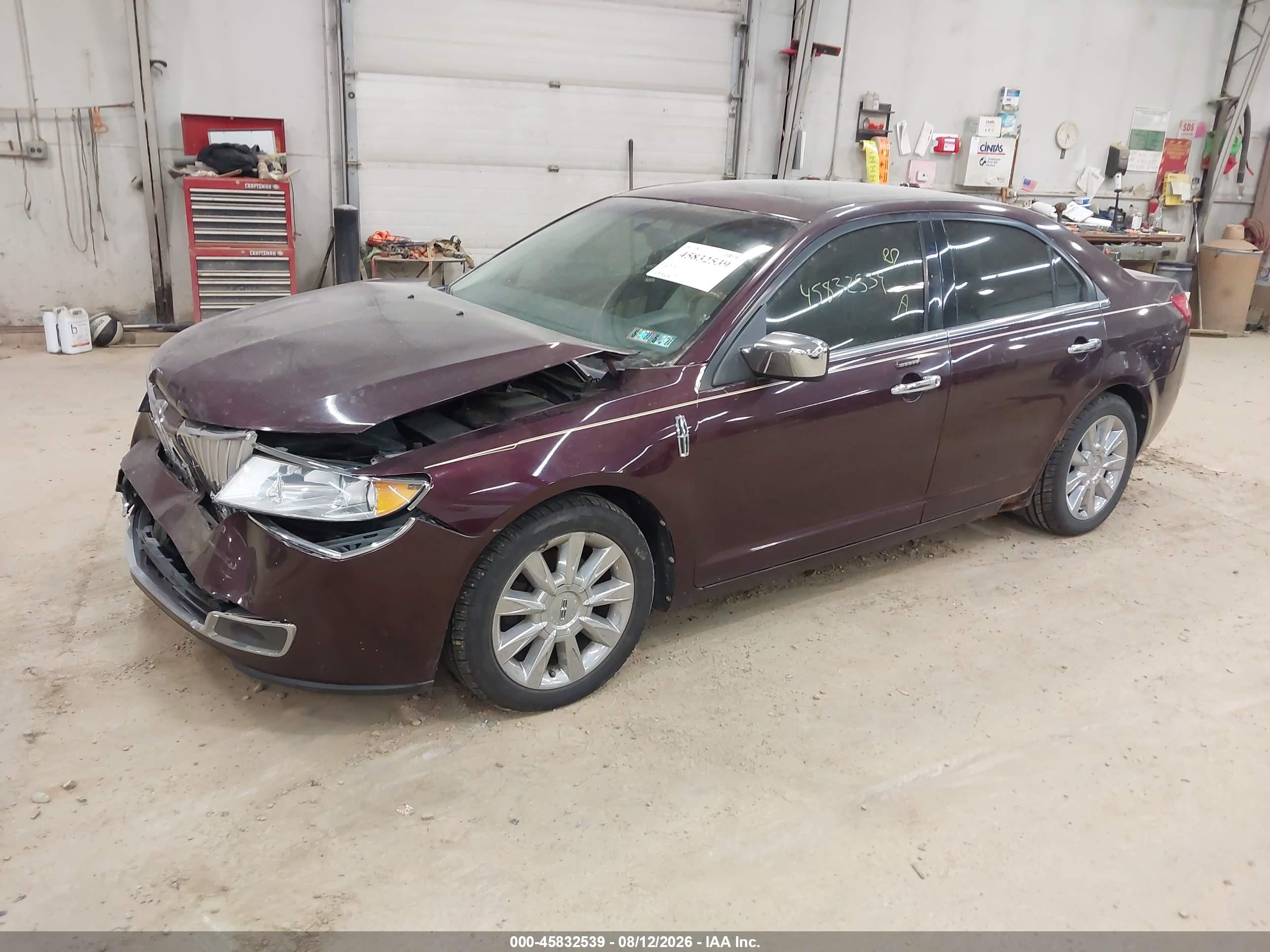 2011 Lincoln Mkz   Purple vin: 3LNHL2JC0BR775038