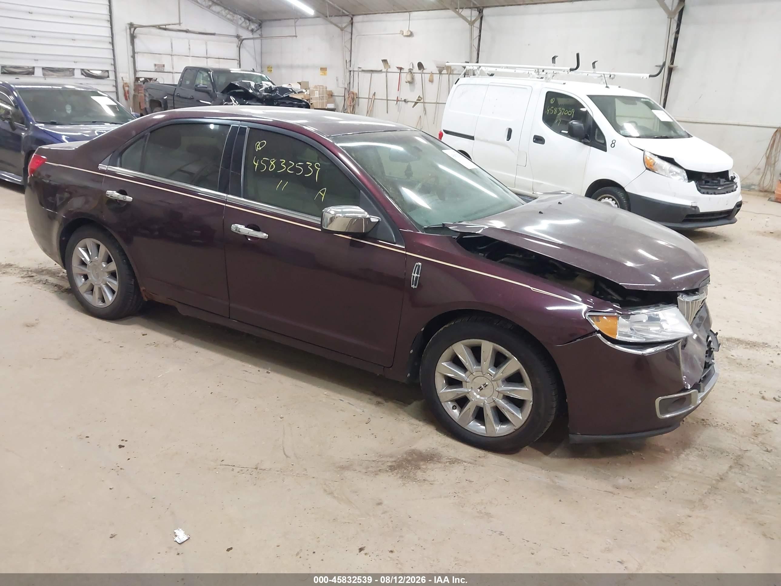 2011 Lincoln Mkz   Purple vin: 3LNHL2JC0BR775038