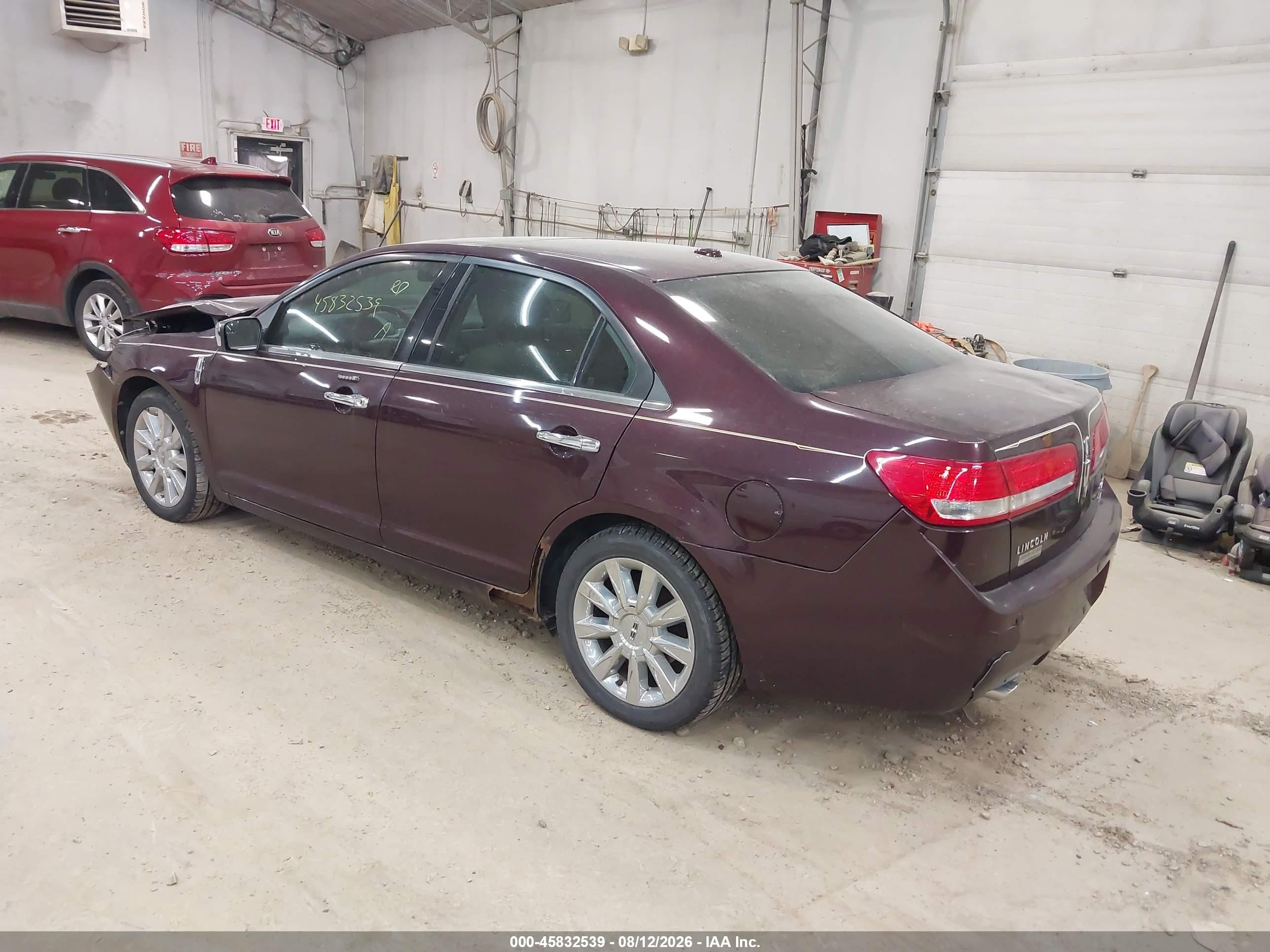 2011 Lincoln Mkz   Purple vin: 3LNHL2JC0BR775038