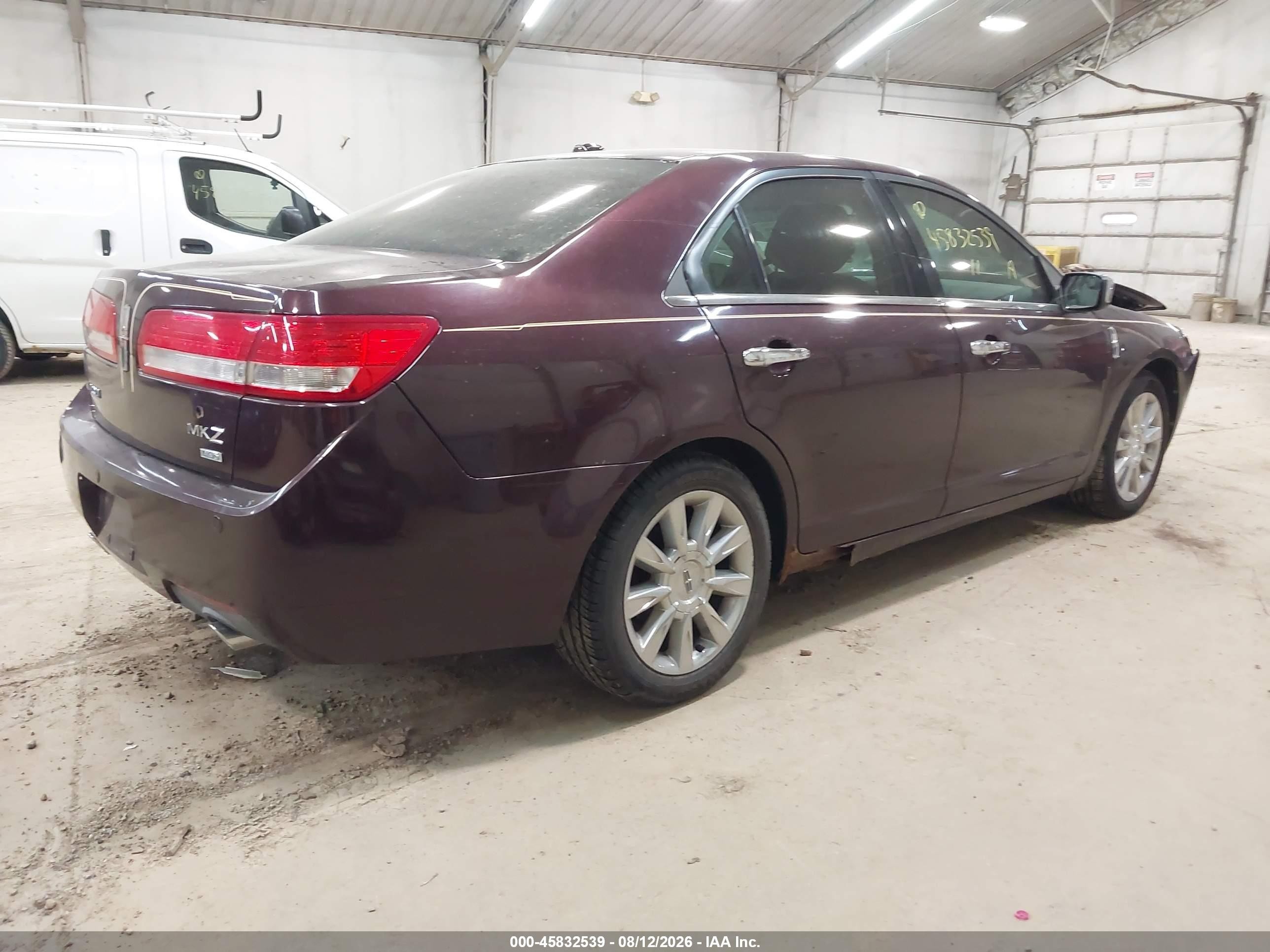 2011 Lincoln Mkz   Purple vin: 3LNHL2JC0BR775038